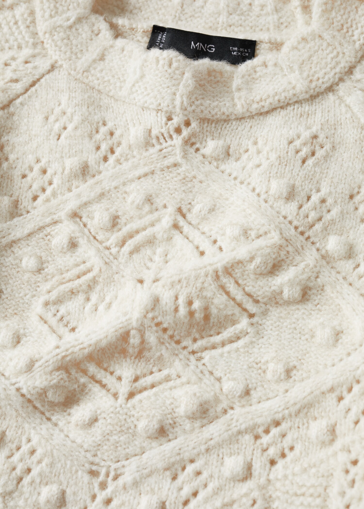Openwork knit sweater - Details of the article 8