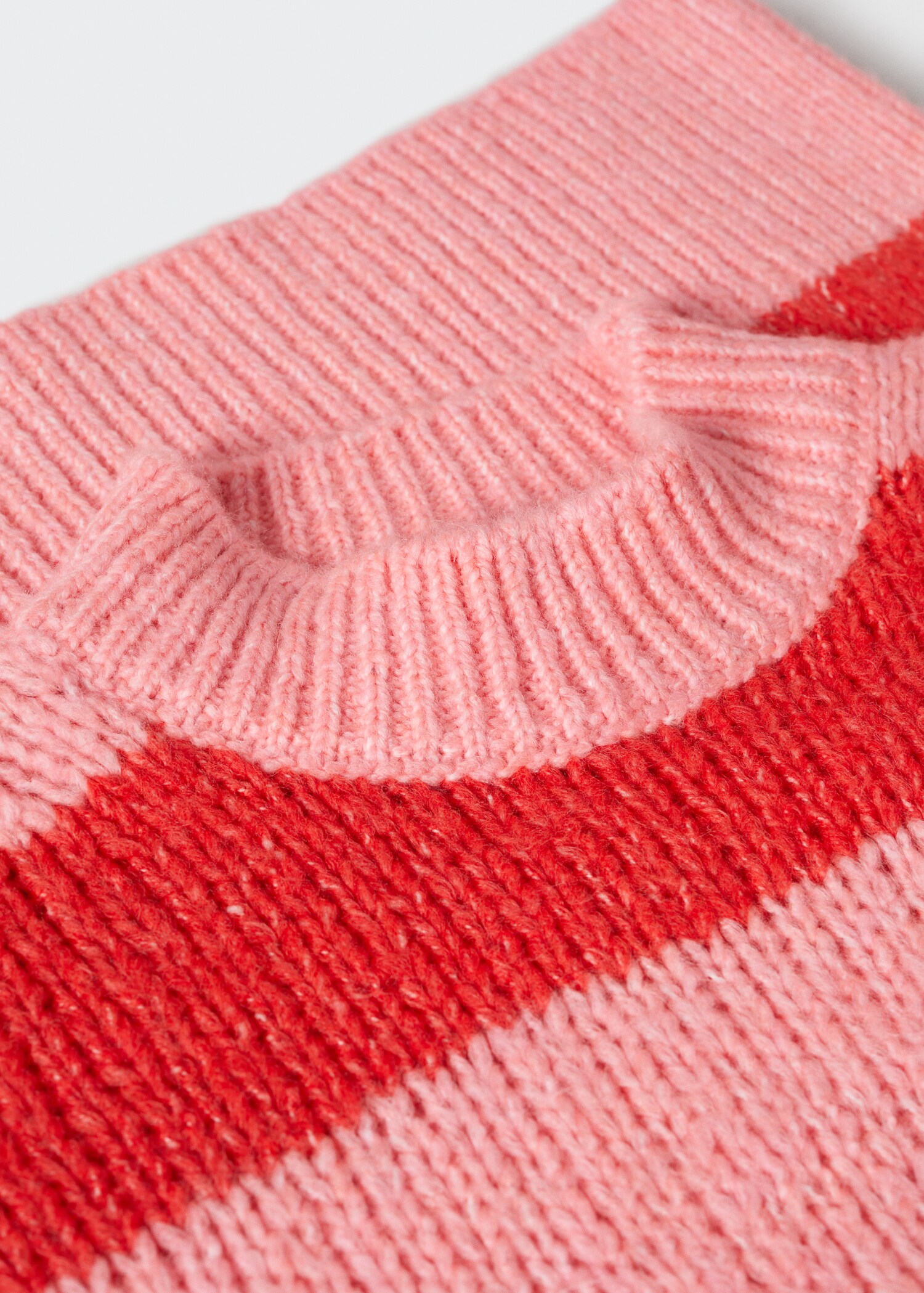 Oversized striped sweater - Details of the article 8