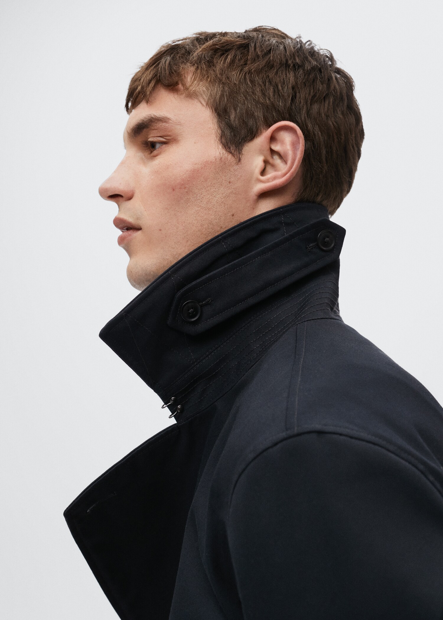 Classic water-repellent trench coat - Details of the article 3