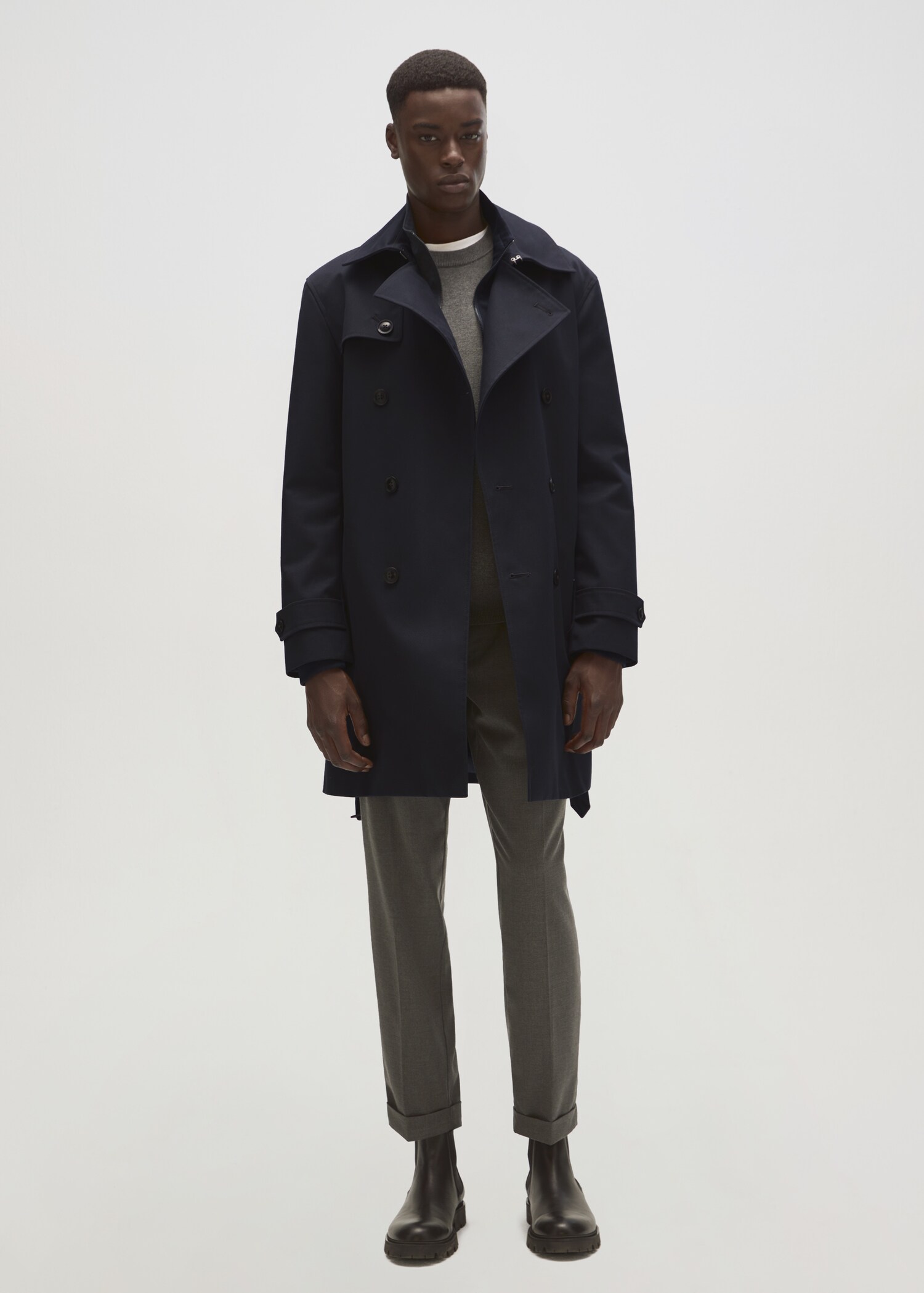Classic water-repellent trench coat - Details of the article 7