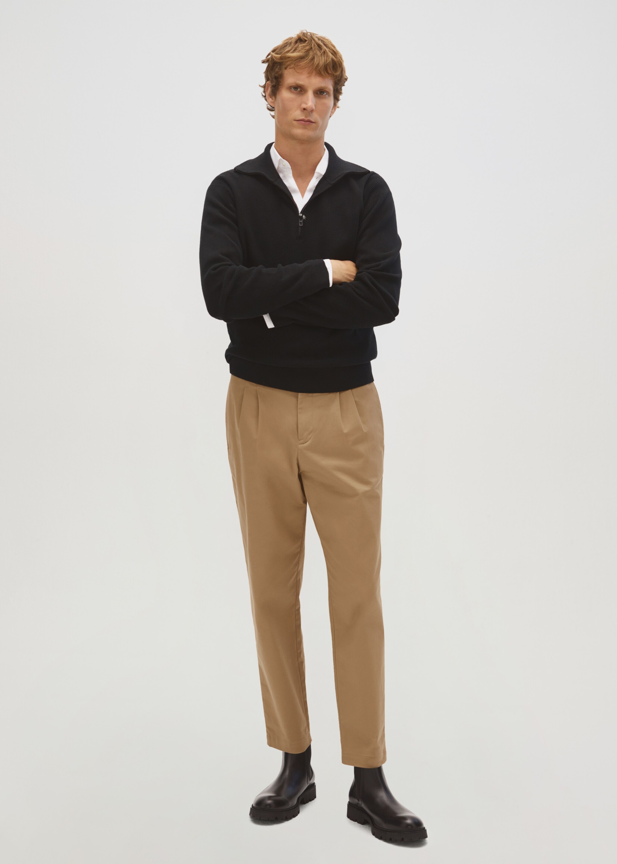 Pantalón regular fit pinzas - Detalle del artículo 7
