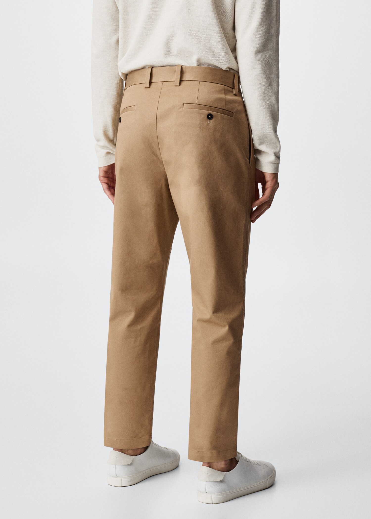 Pantalón regular fit pinzas - Reverso del artículo
