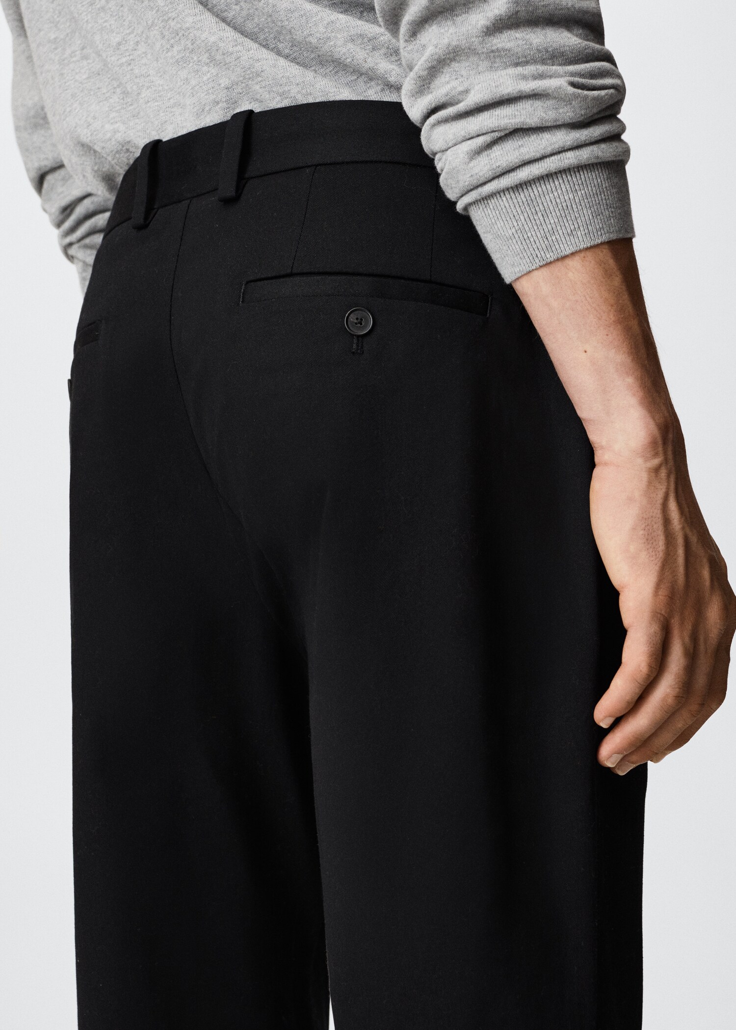 Pantalón regular fit pinzas - Detalle del artículo 3