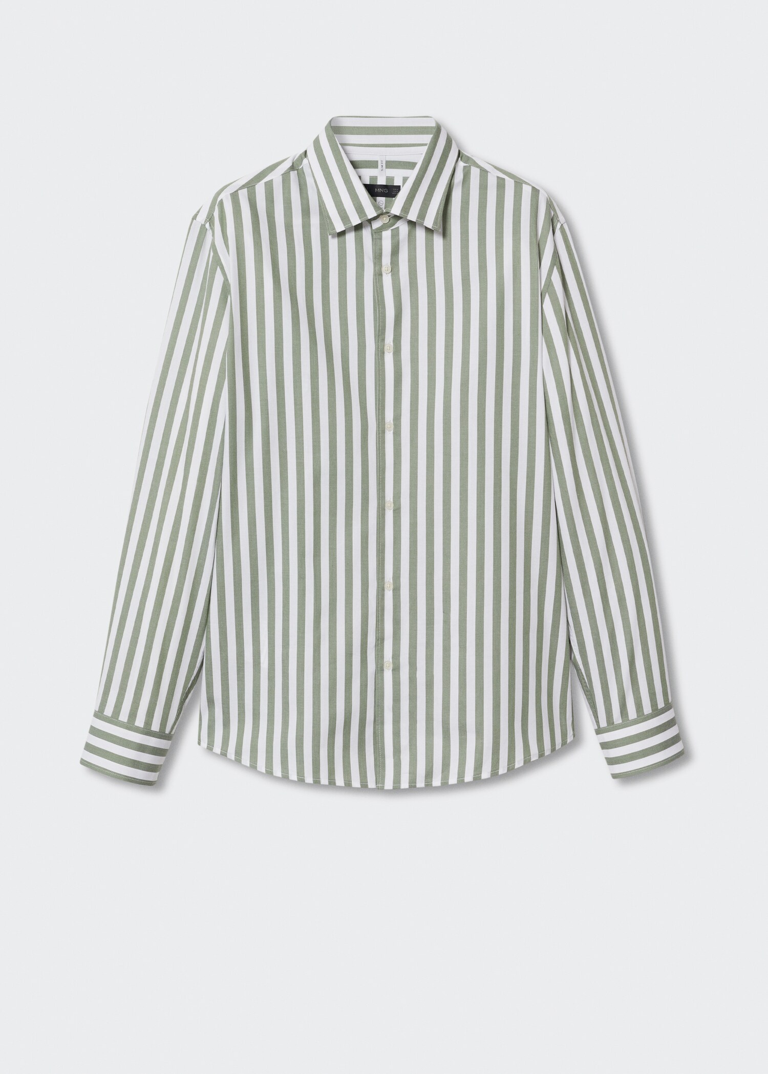 Striped cotton shirt - Article without model