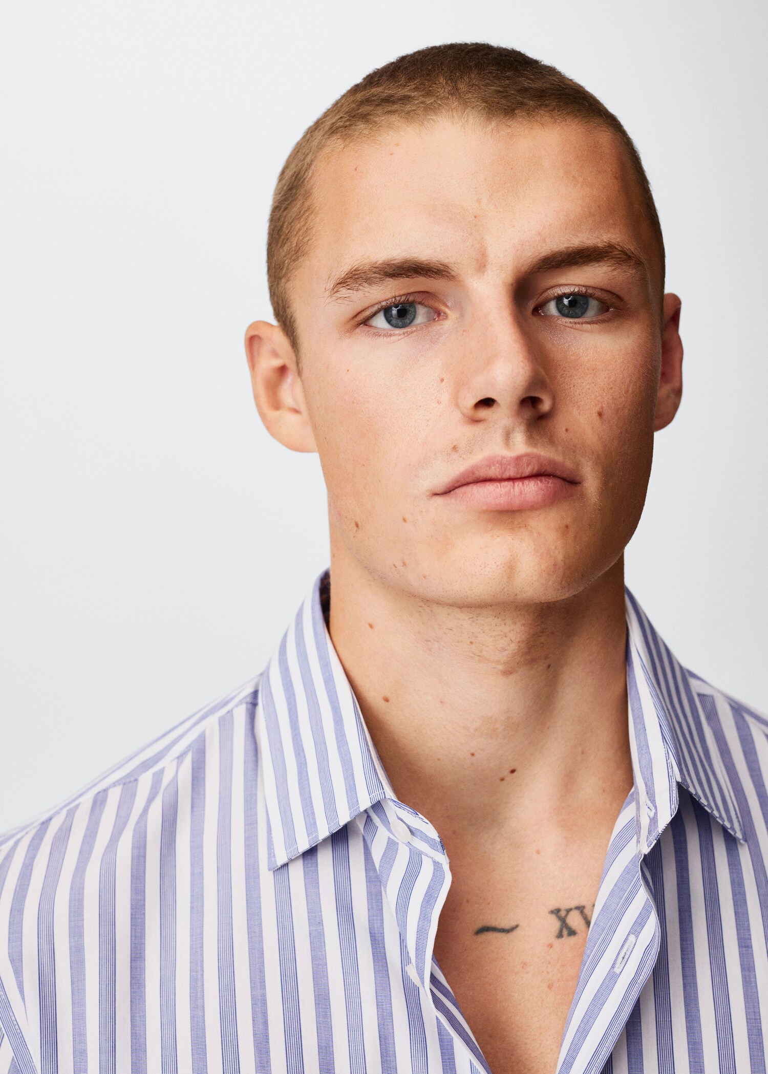 Camisa slim fit ratlles - Detall de l'article 1