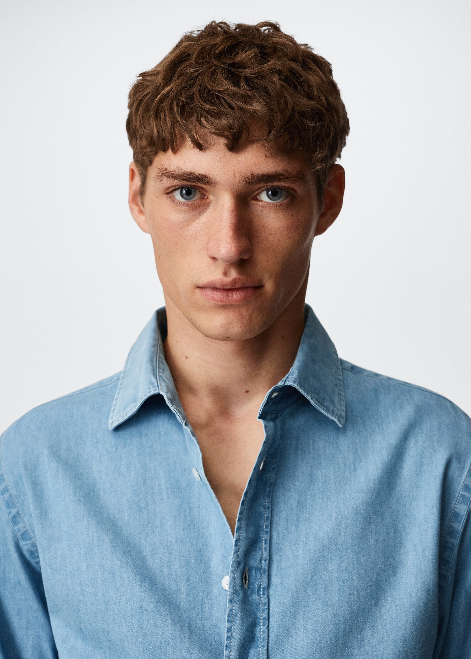 Slim Fit-Jeanshemd - Detail des Artikels 1