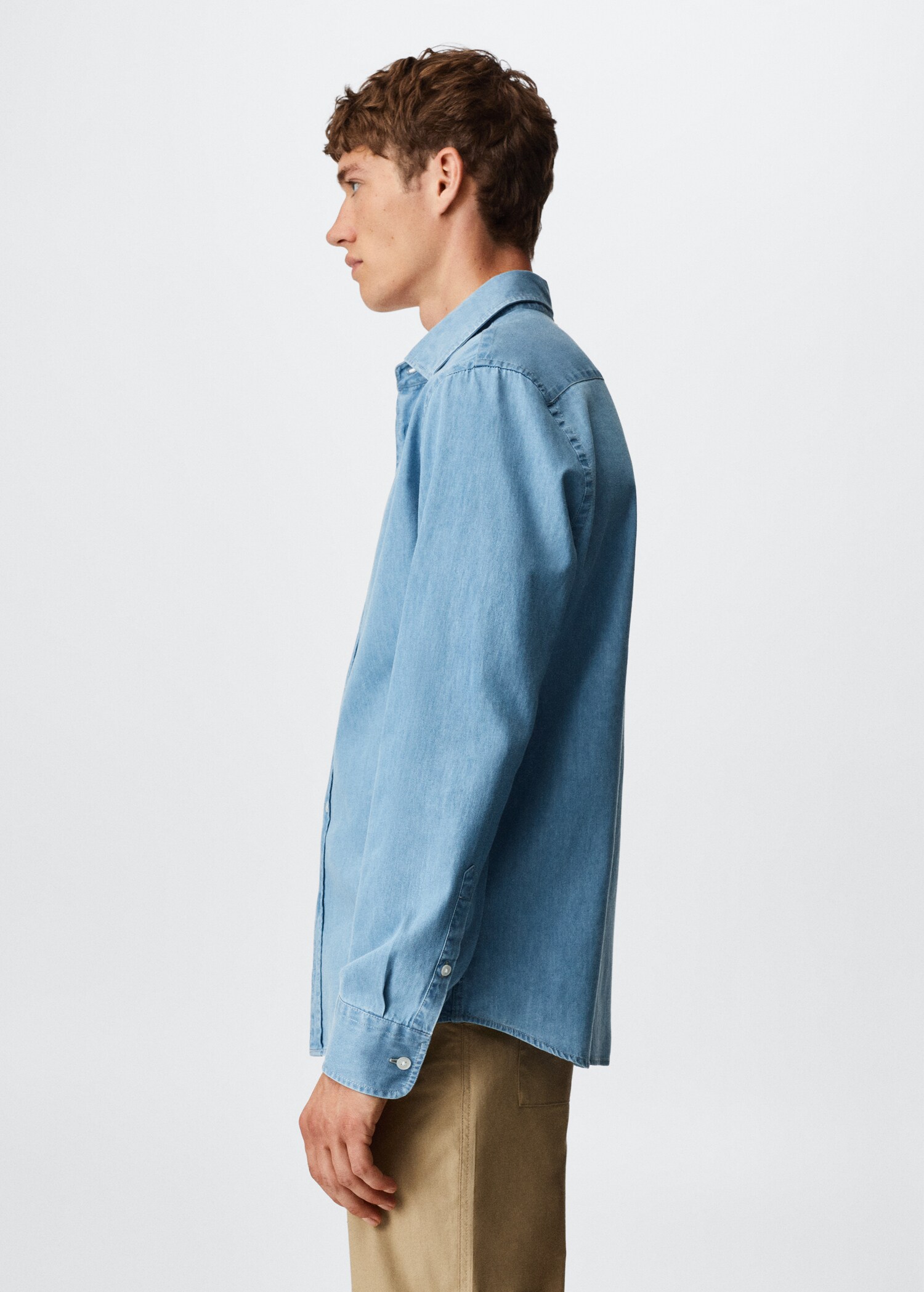 Slim Fit-Jeanshemd - Detail des Artikels 2
