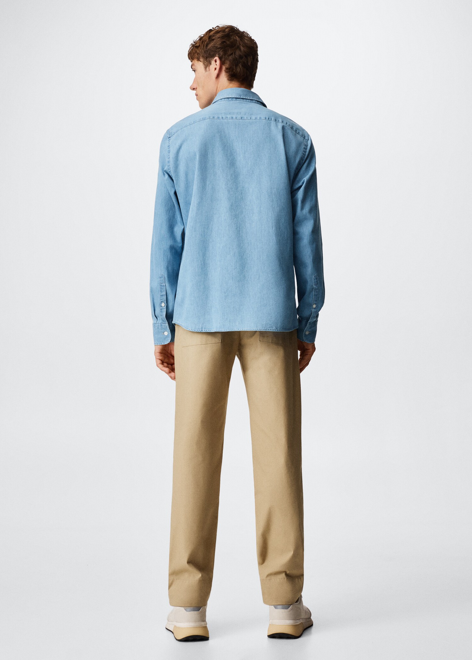 Slim Fit-Jeanshemd - Rückseite des Artikels