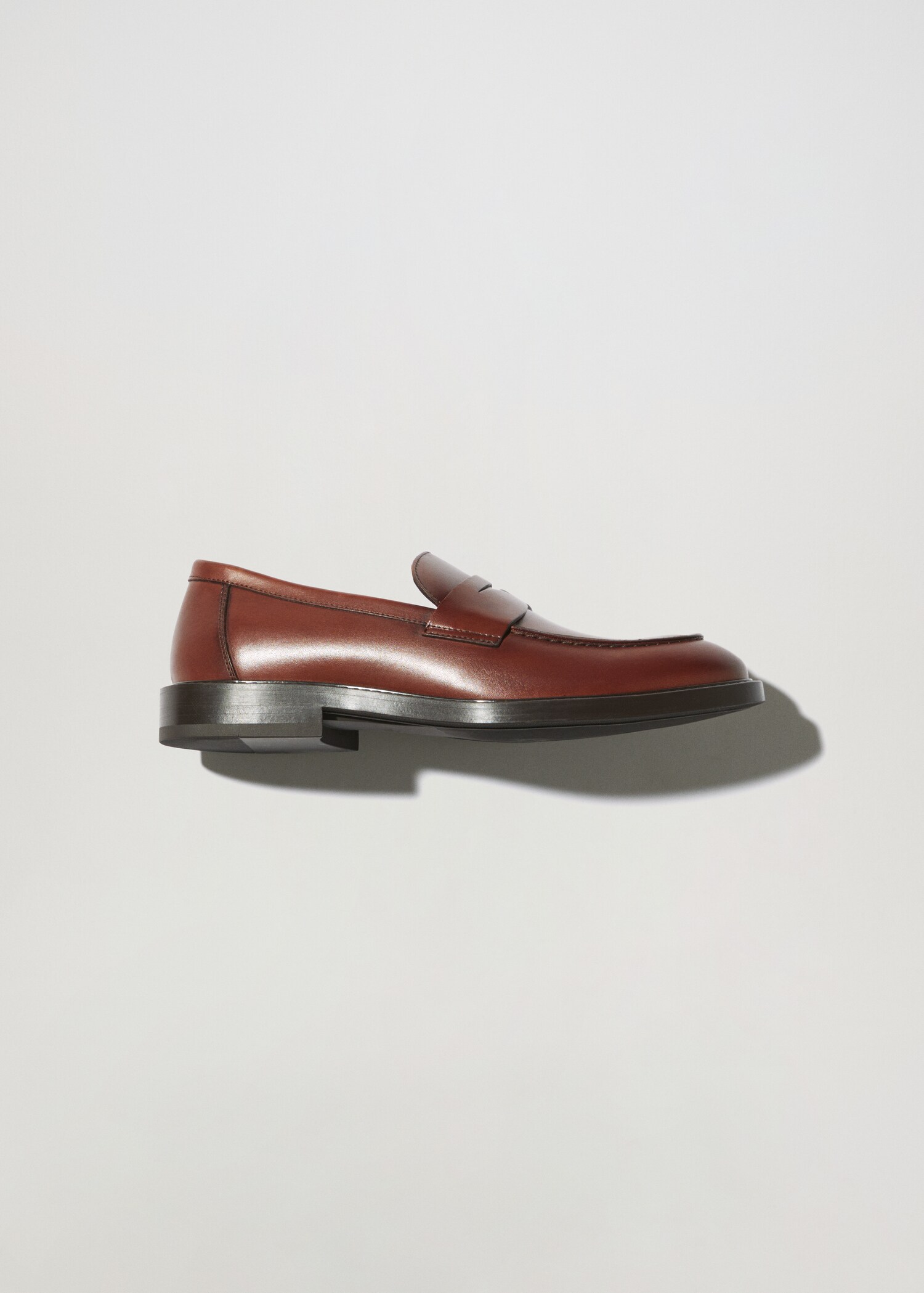 Leather penny loafers - Article without model