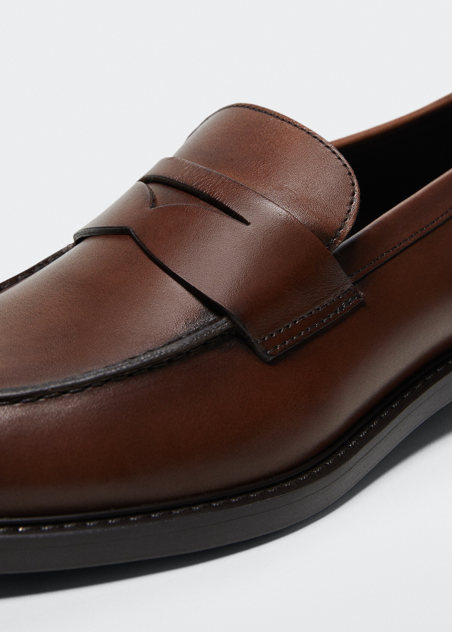 Leather penny loafers - Details of the article 3