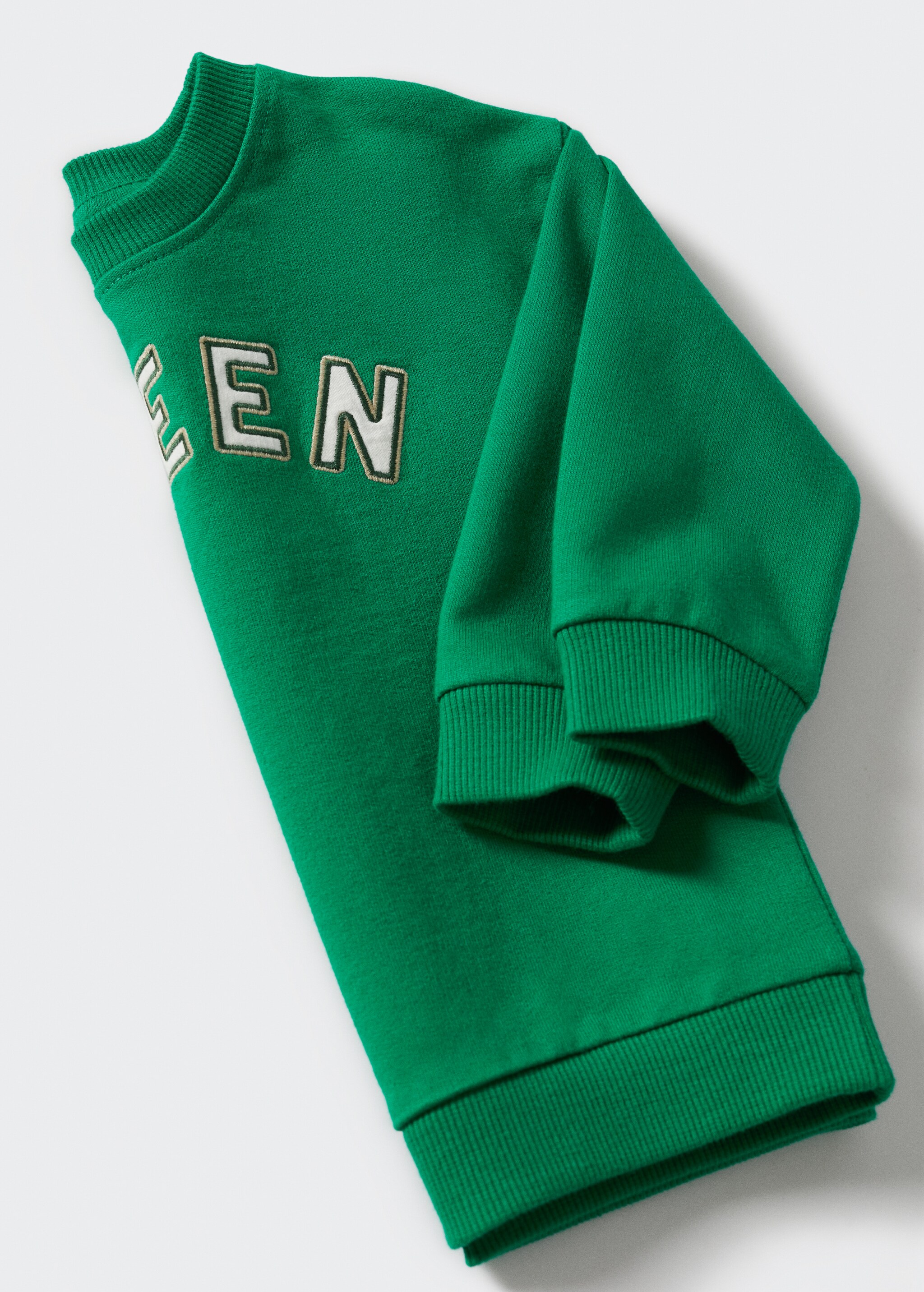 Embroidered message sweatshirt - Details of the article 9
