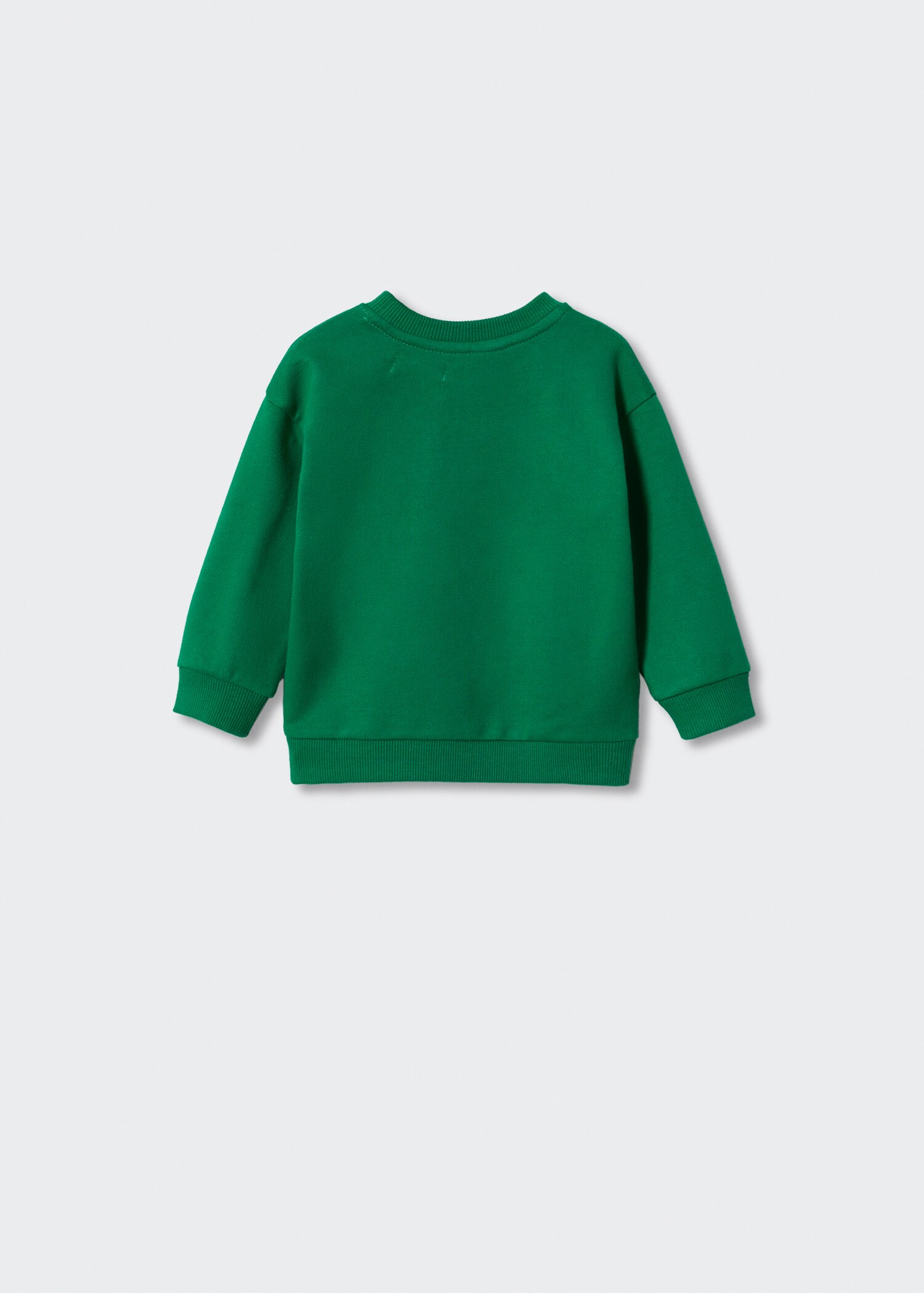 Embroidered message sweatshirt - Reverse of the article