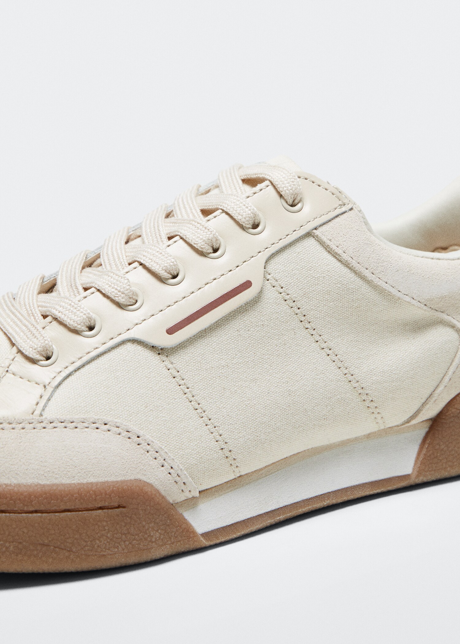 Leather retro sneakers - Details of the article 2