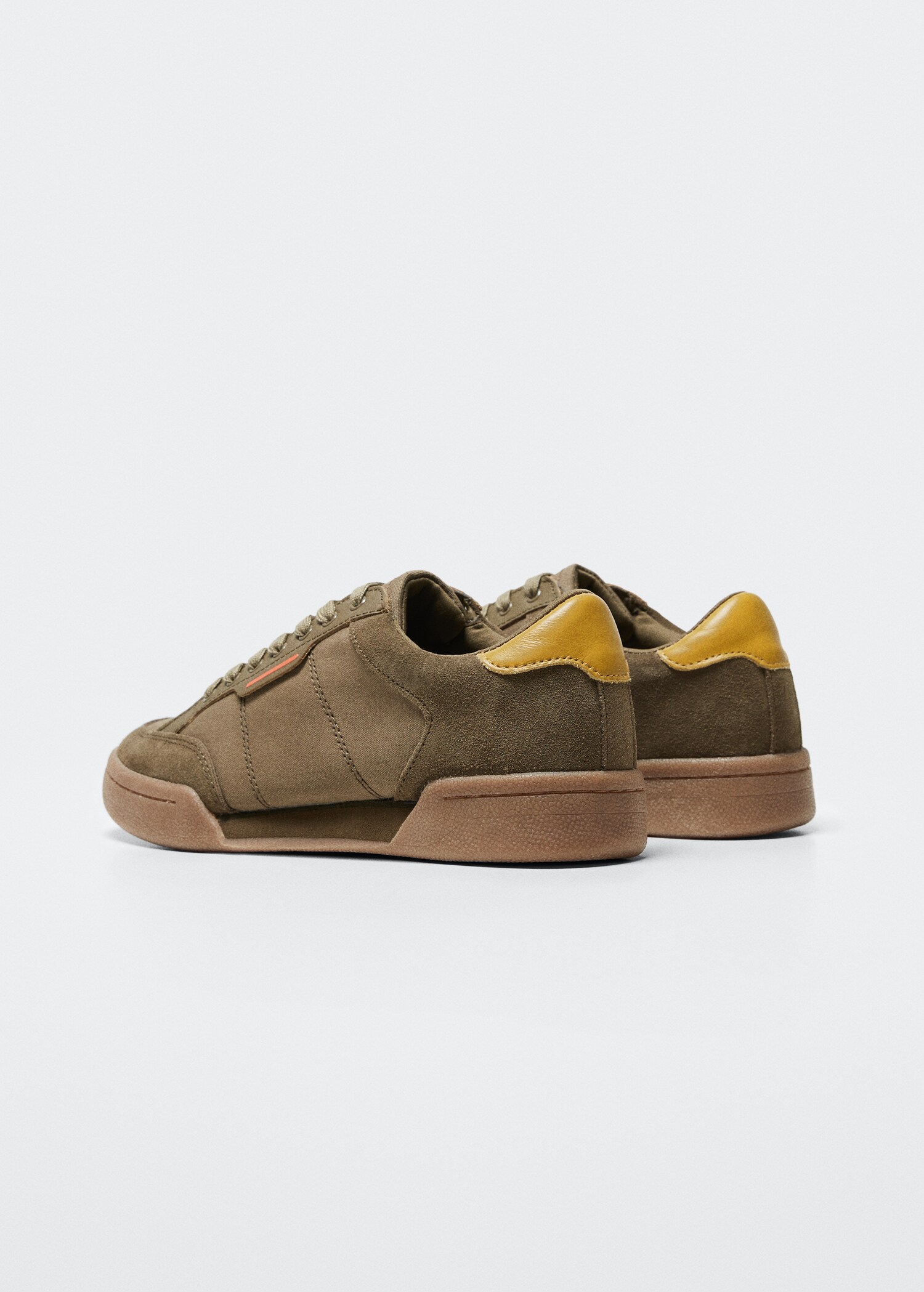 Leather retro sneakers - Details of the article 2