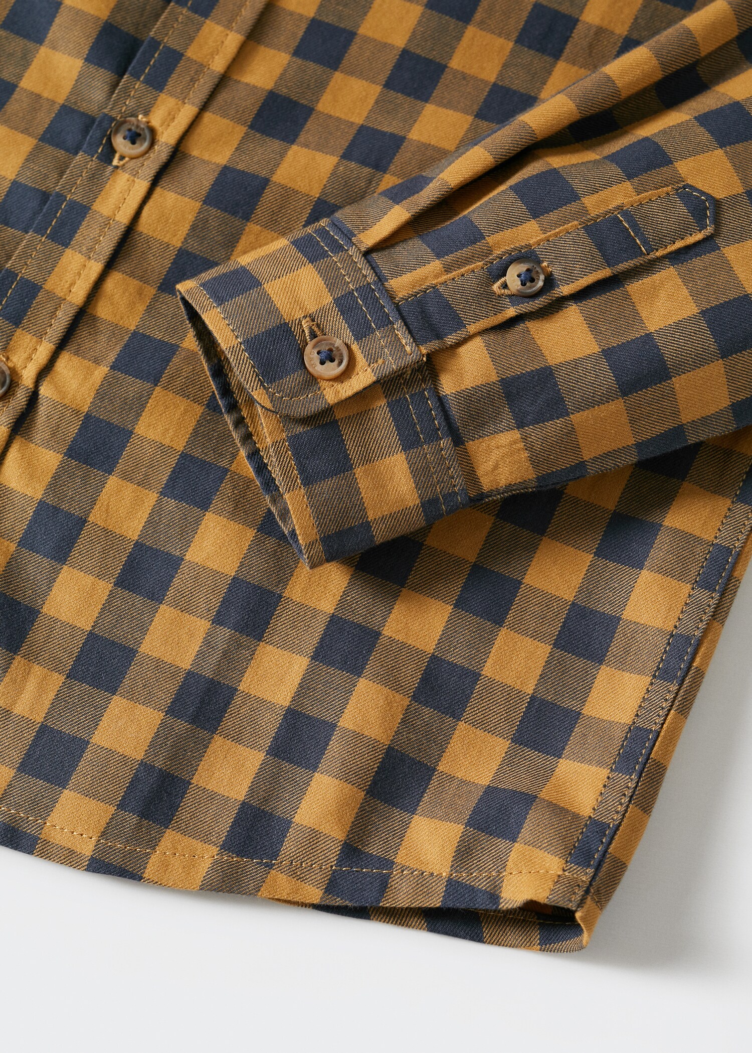 Chemise à carreaux en coton - Détail de l'article 8
