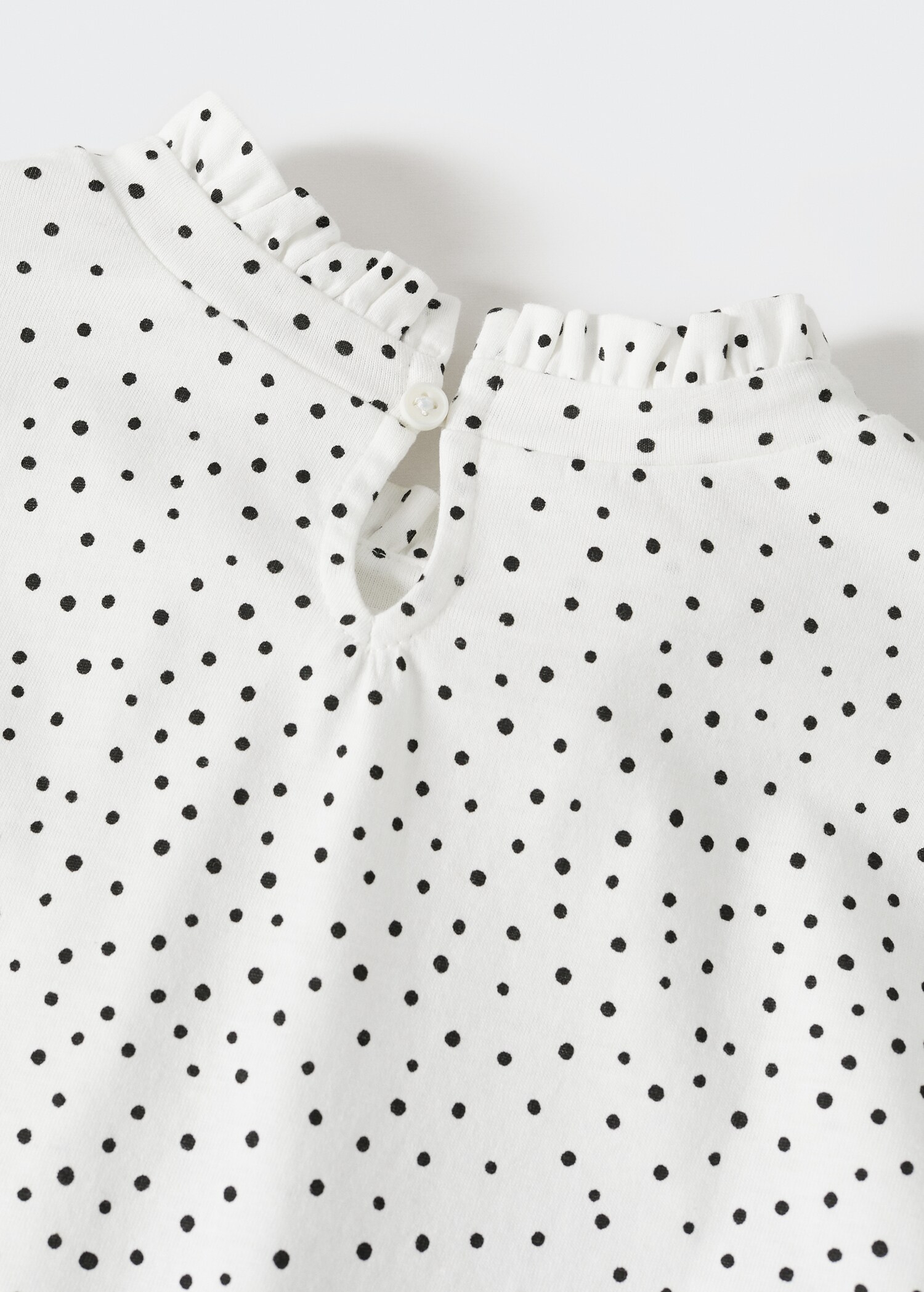 T-Shirt mit Plissee-Detail - Detail des Artikels 8
