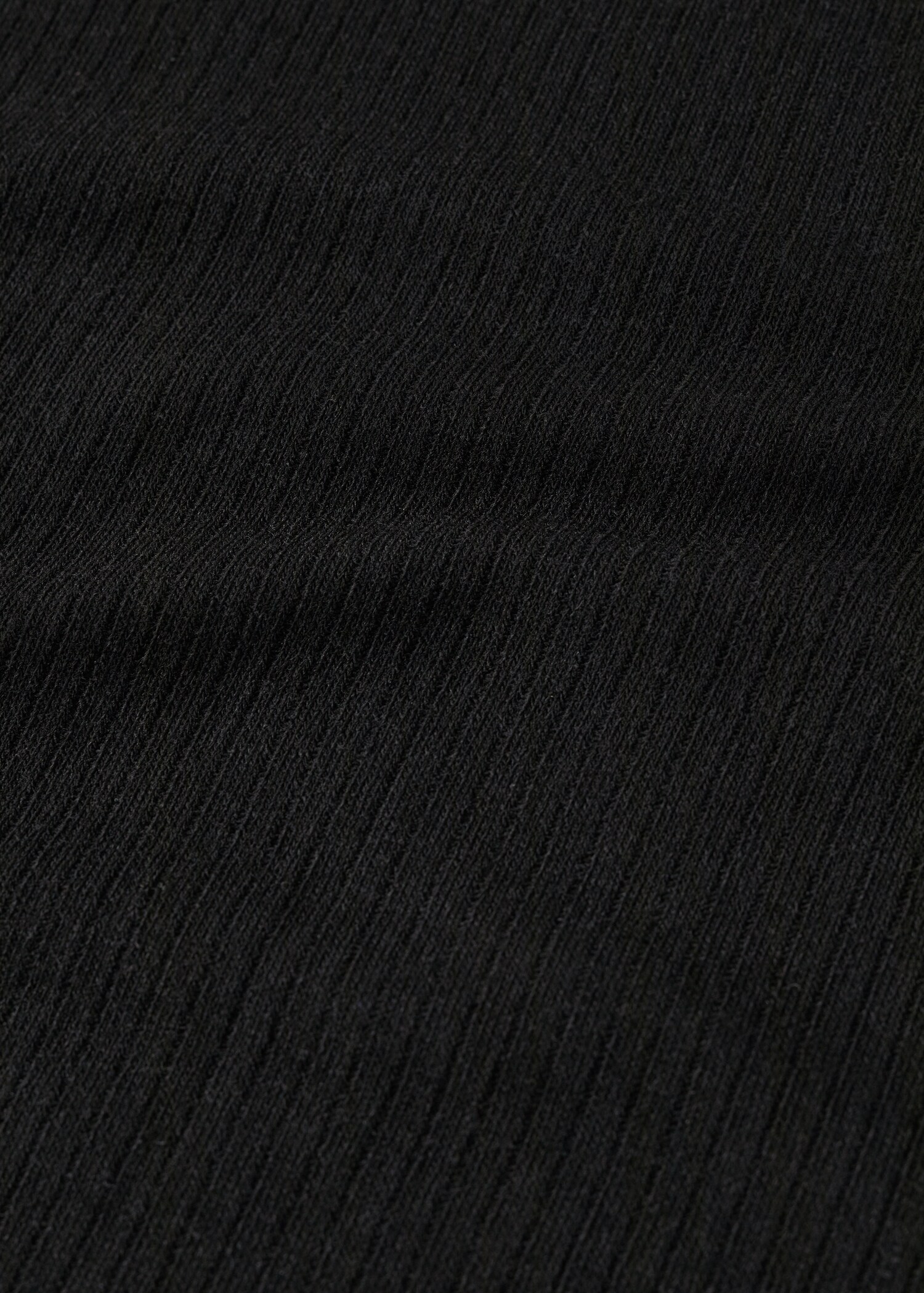 Geripptes T-Shirt mit Rollkragen - Detail des Artikels 8