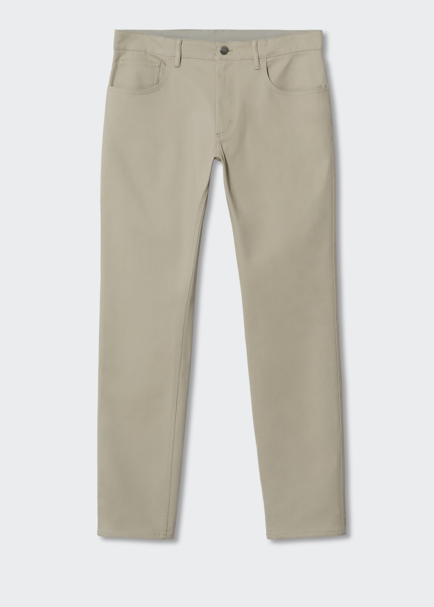 Slim Fit Twill-Hose mit Jeans-Effekt - Artikel ohne Model