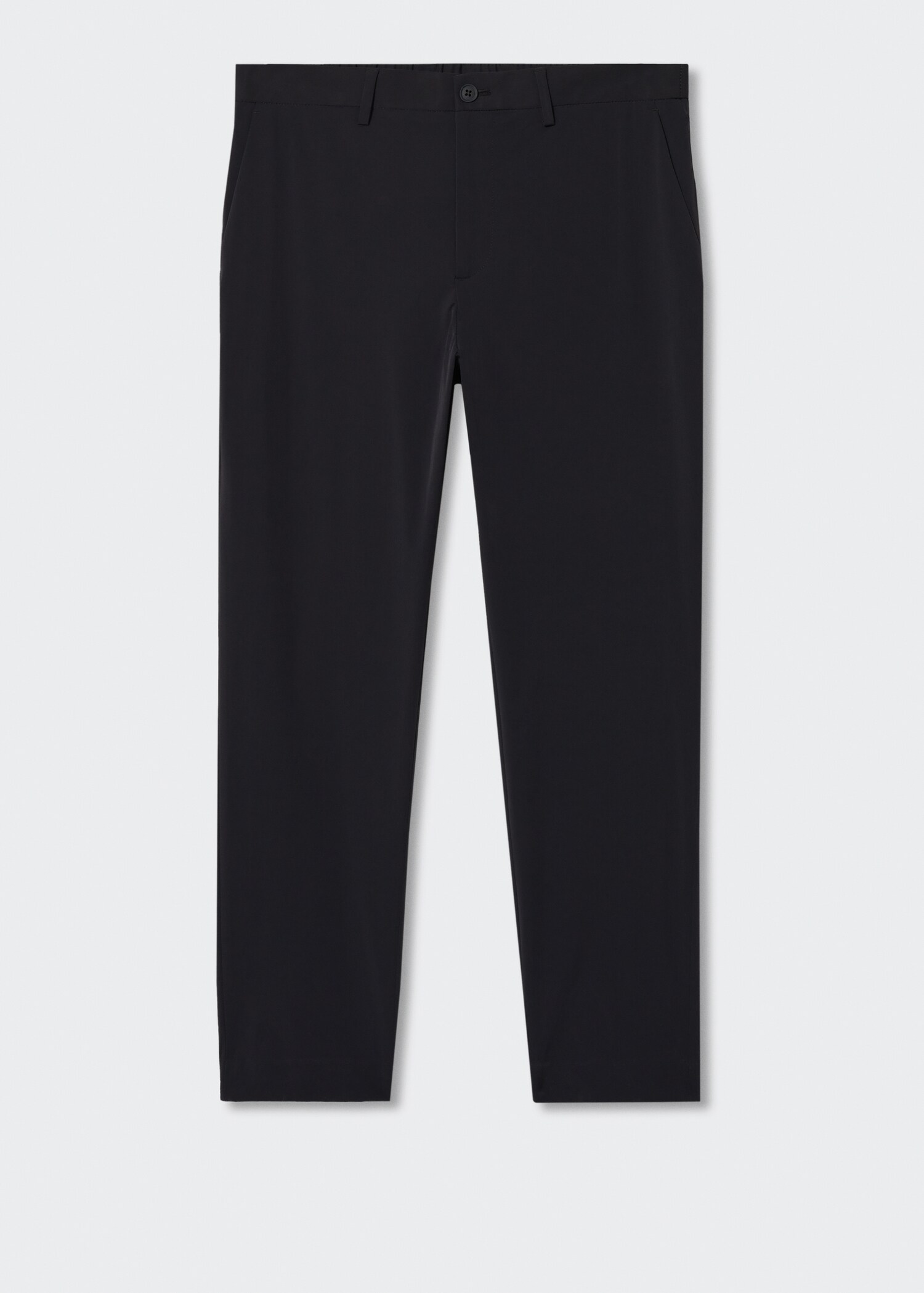Slim-fit stretch suit trousers - Article without model
