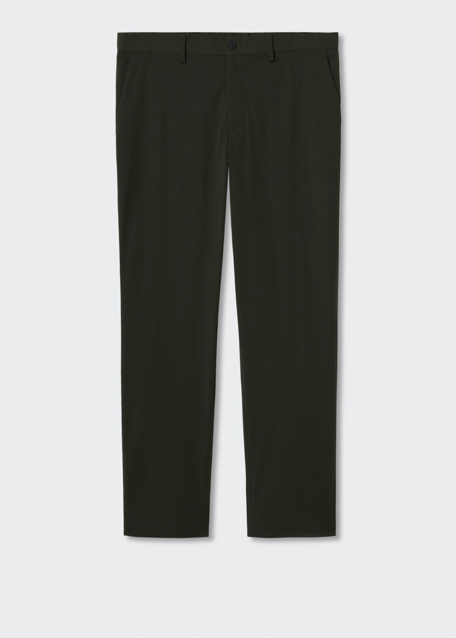 Slim-fit stretch suit trousers - Article without model