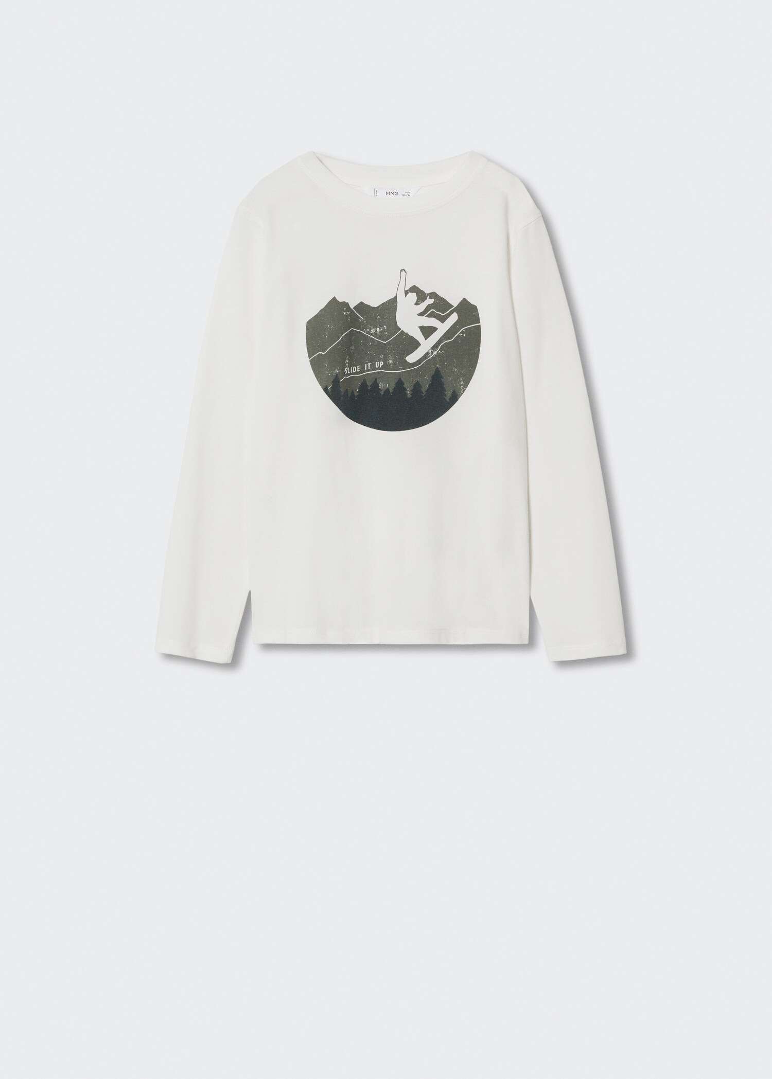 T-shirt estampada algodão - Artigo sem modelo