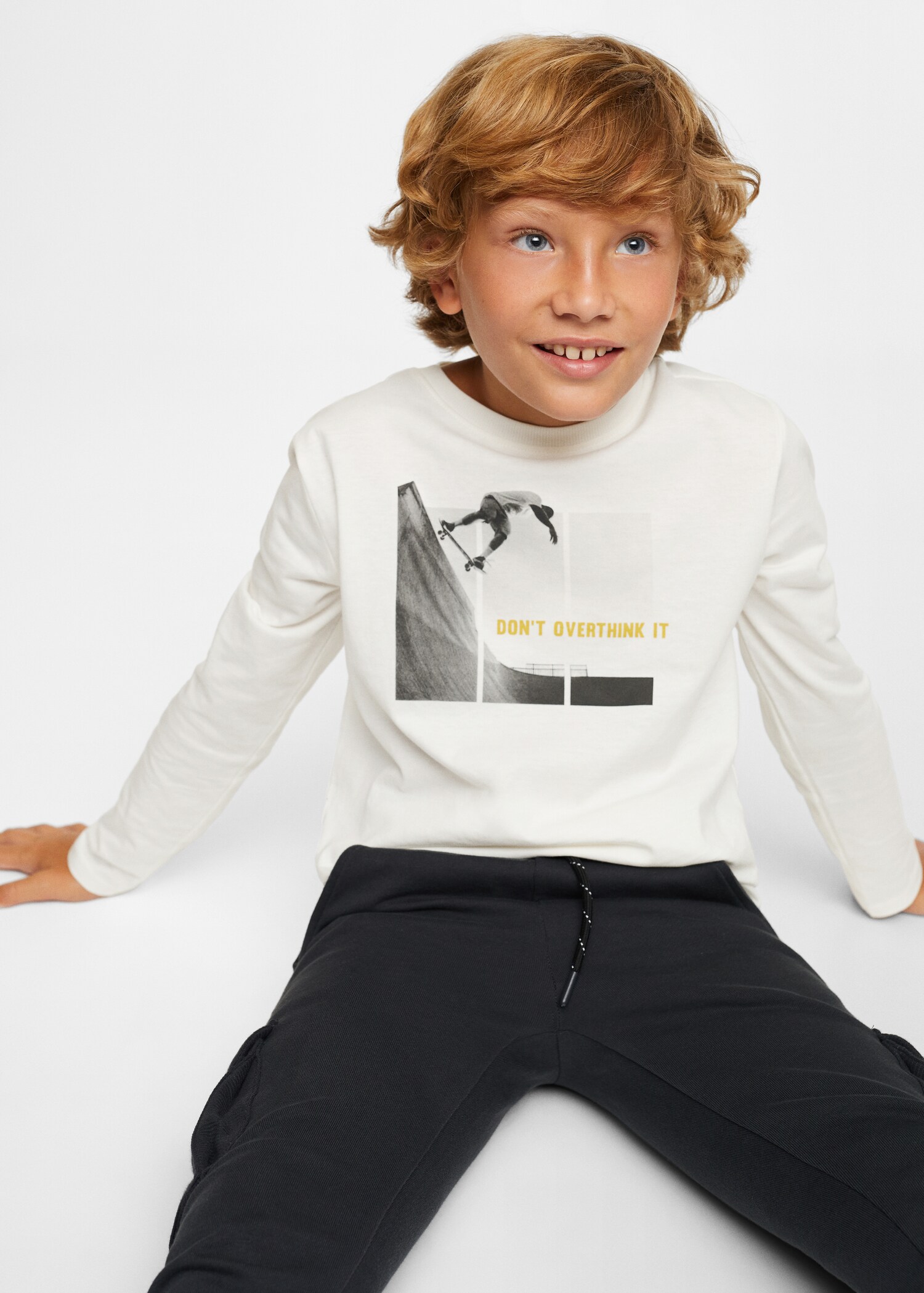 Printed long sleeve t-shirt - Details of the article 2