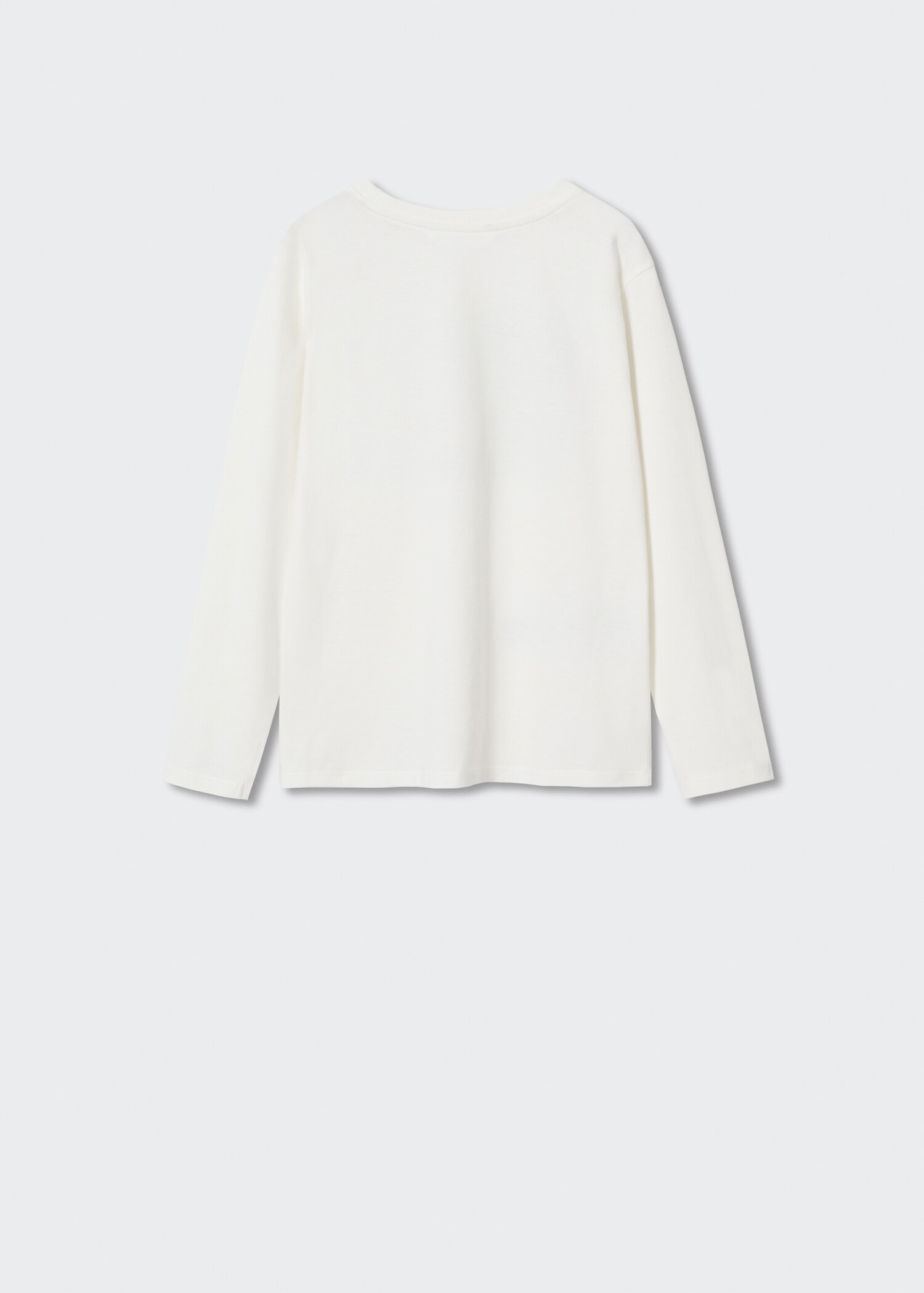 Printed long sleeve t-shirt - Reverse of the article