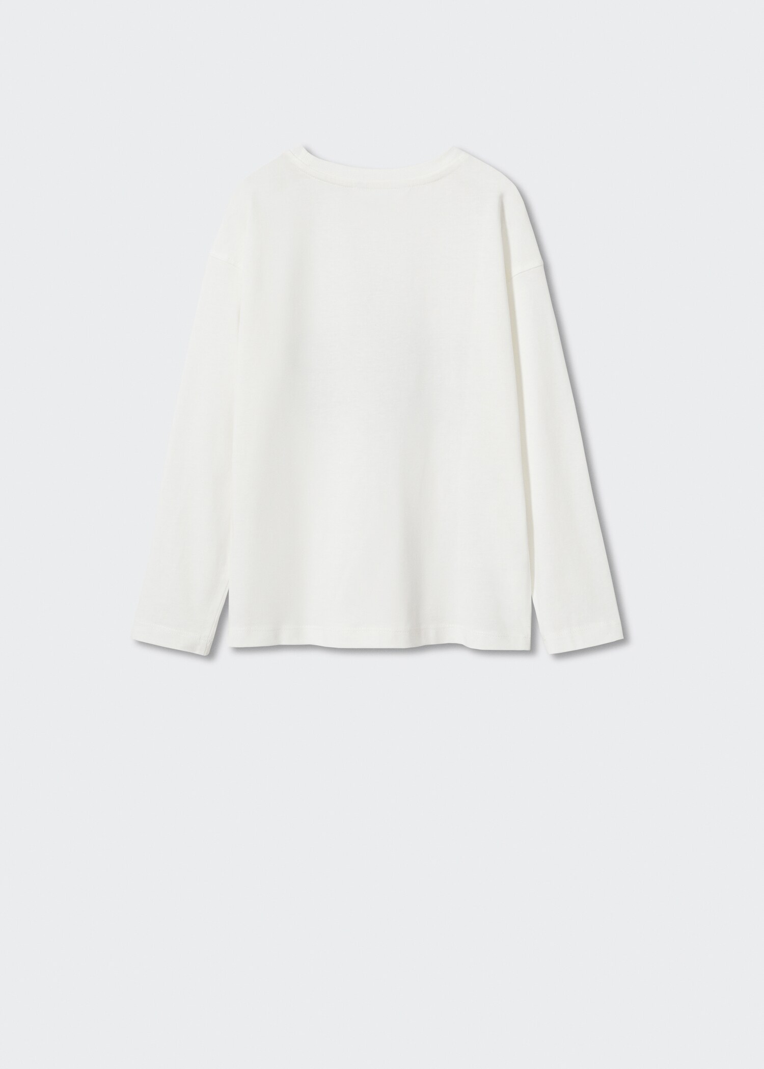 Printed long sleeve t-shirt - Reverse of the article