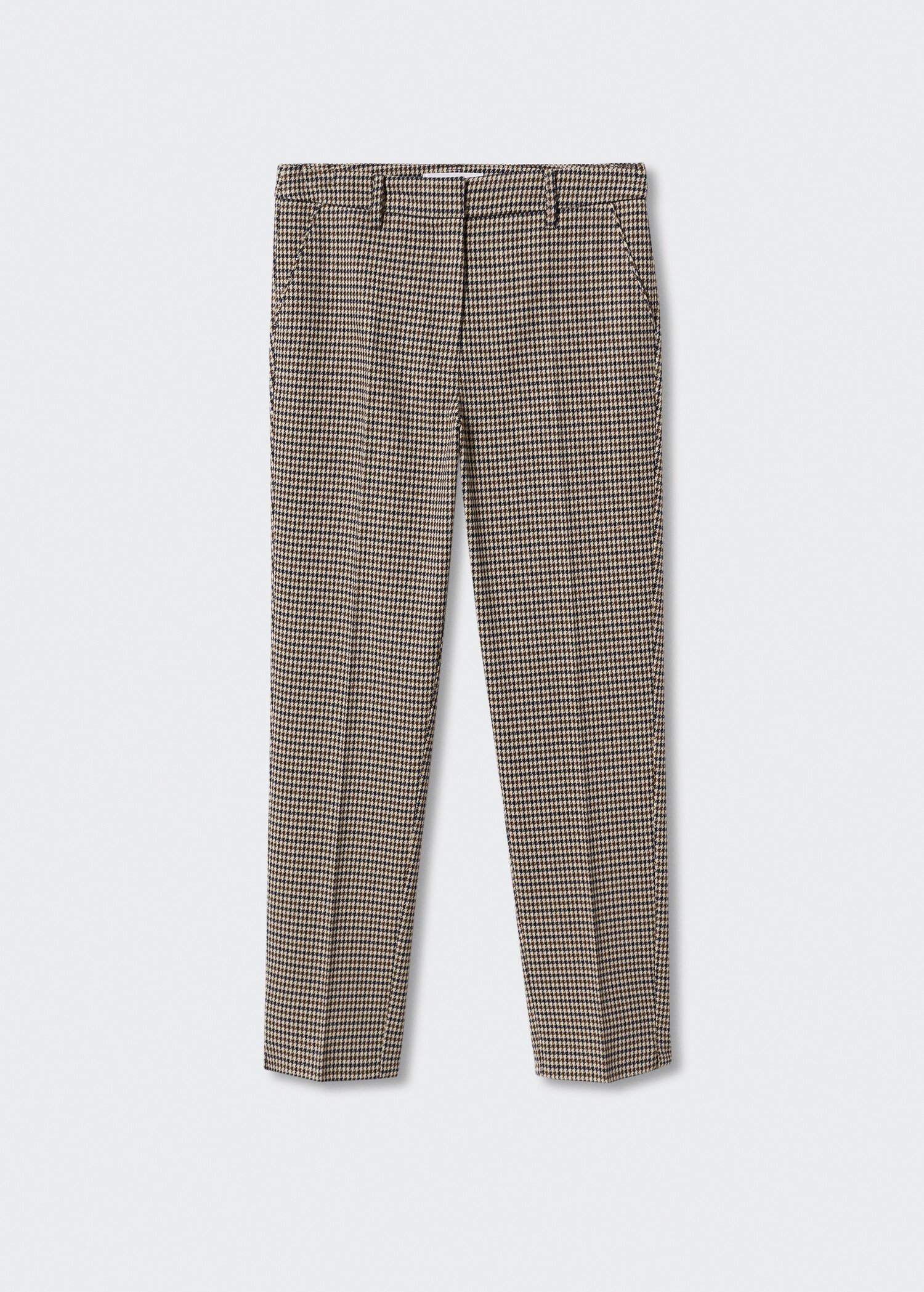 Skinny houndstooth suit trousers - Article without model