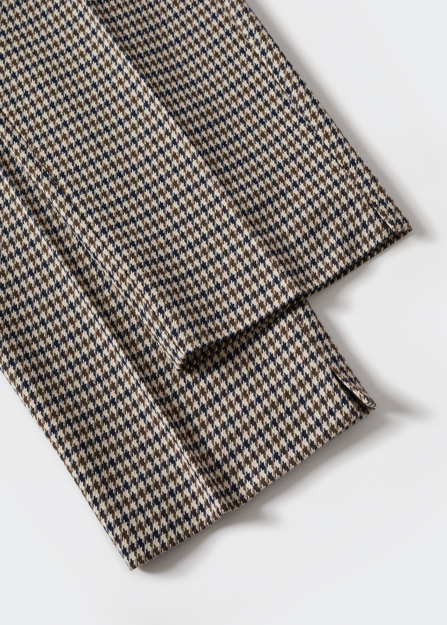 Skinny houndstooth suit trousers - Details of the article 8