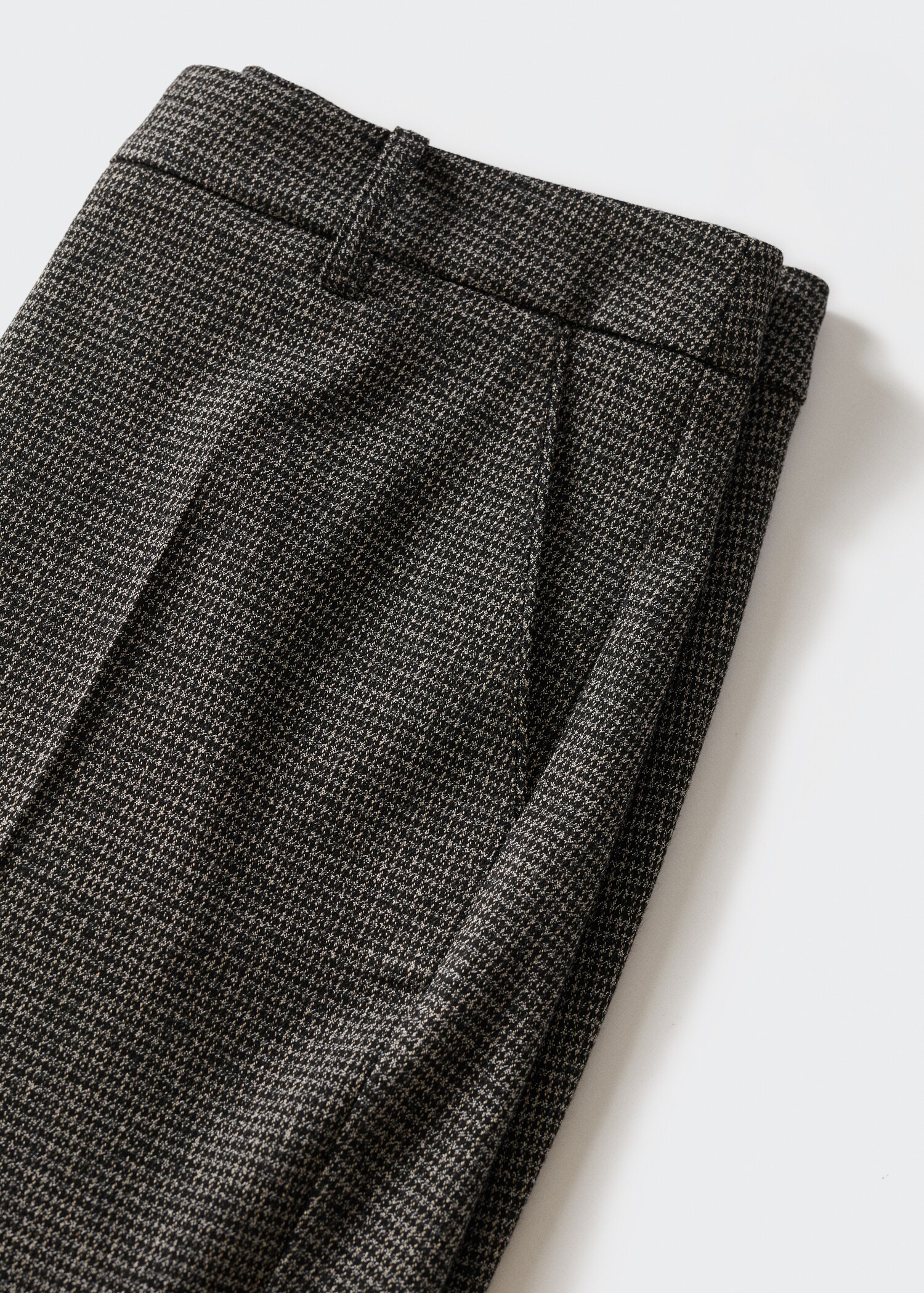 Skinny houndstooth suit trousers - Details of the article 8