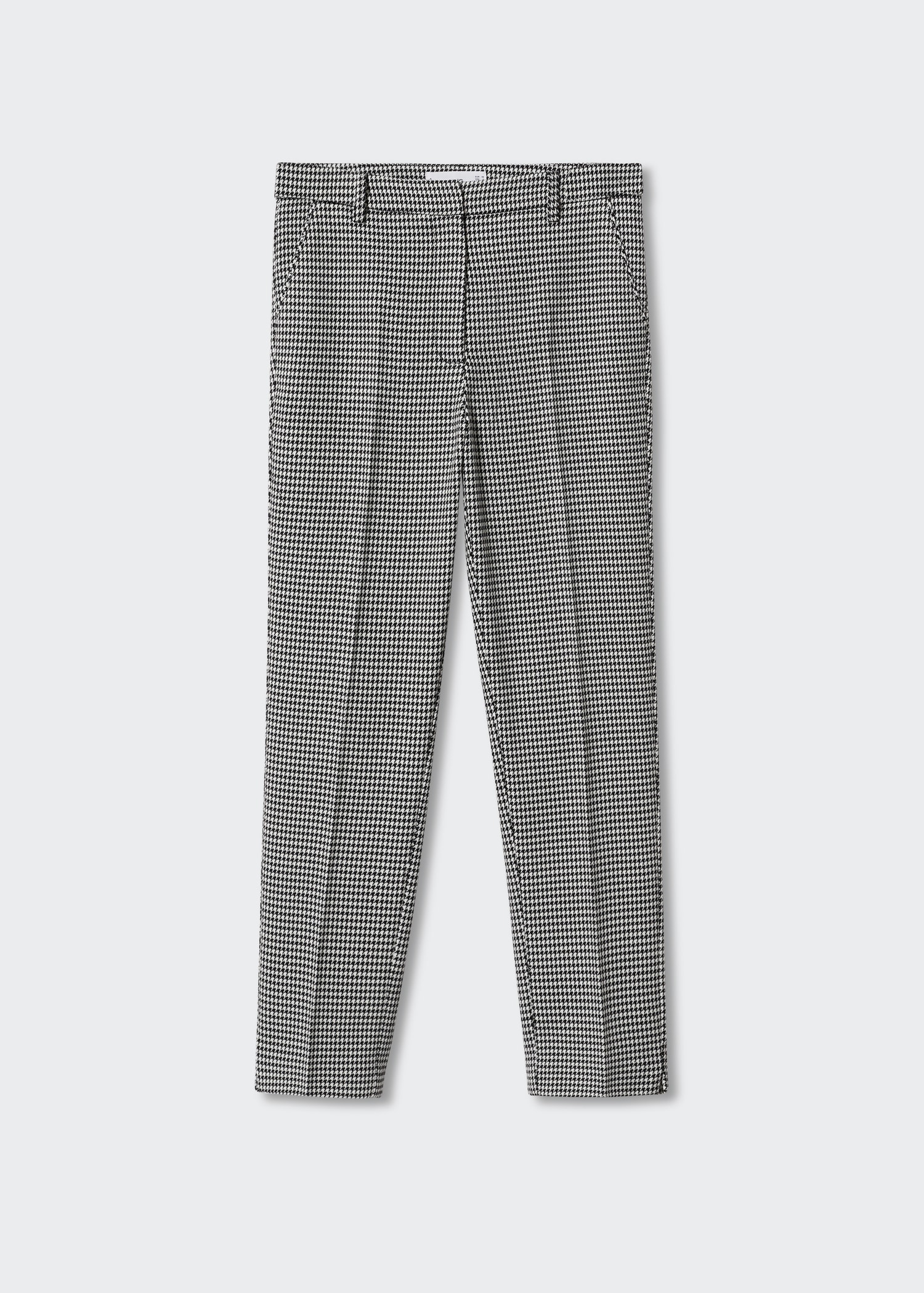 Skinny houndstooth suit trousers - Article without model
