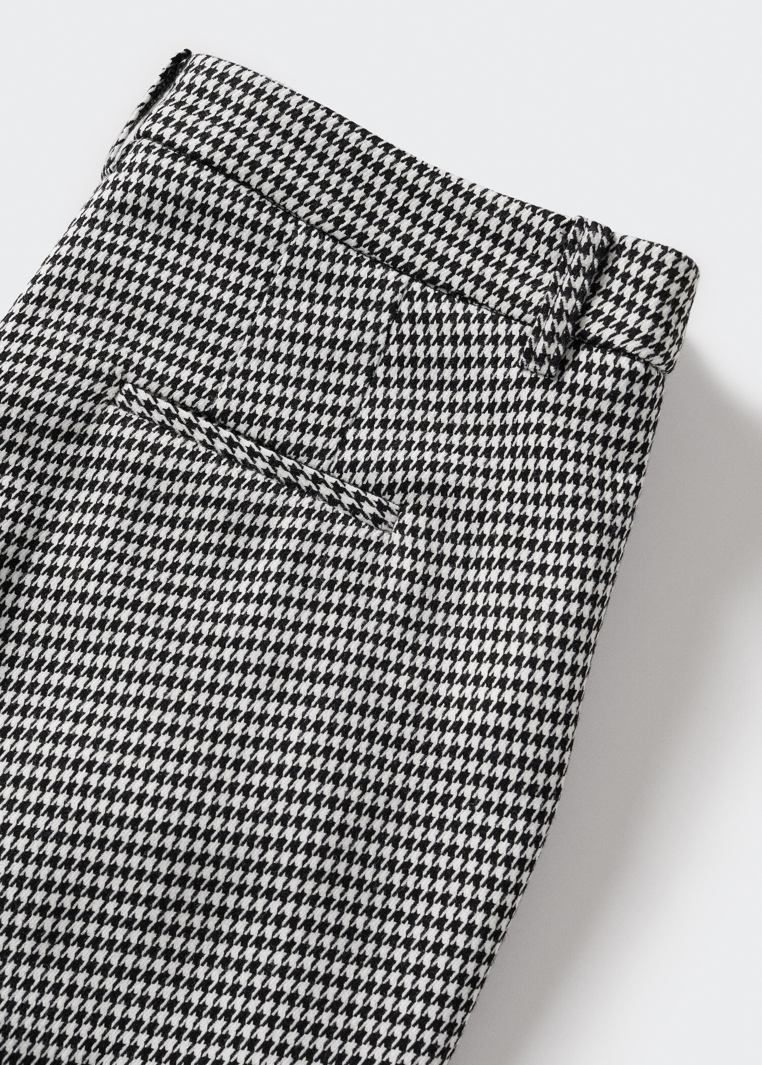 Skinny houndstooth suit trousers - Details of the article 8