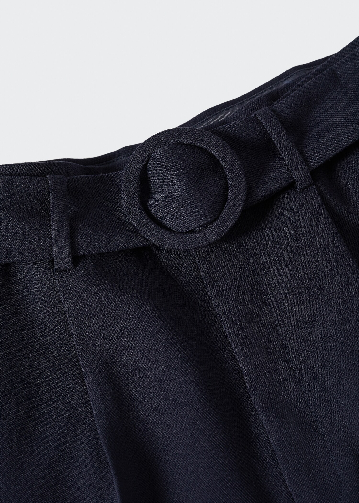 Straight-fit hlače s remenom - Detalji artikla 8