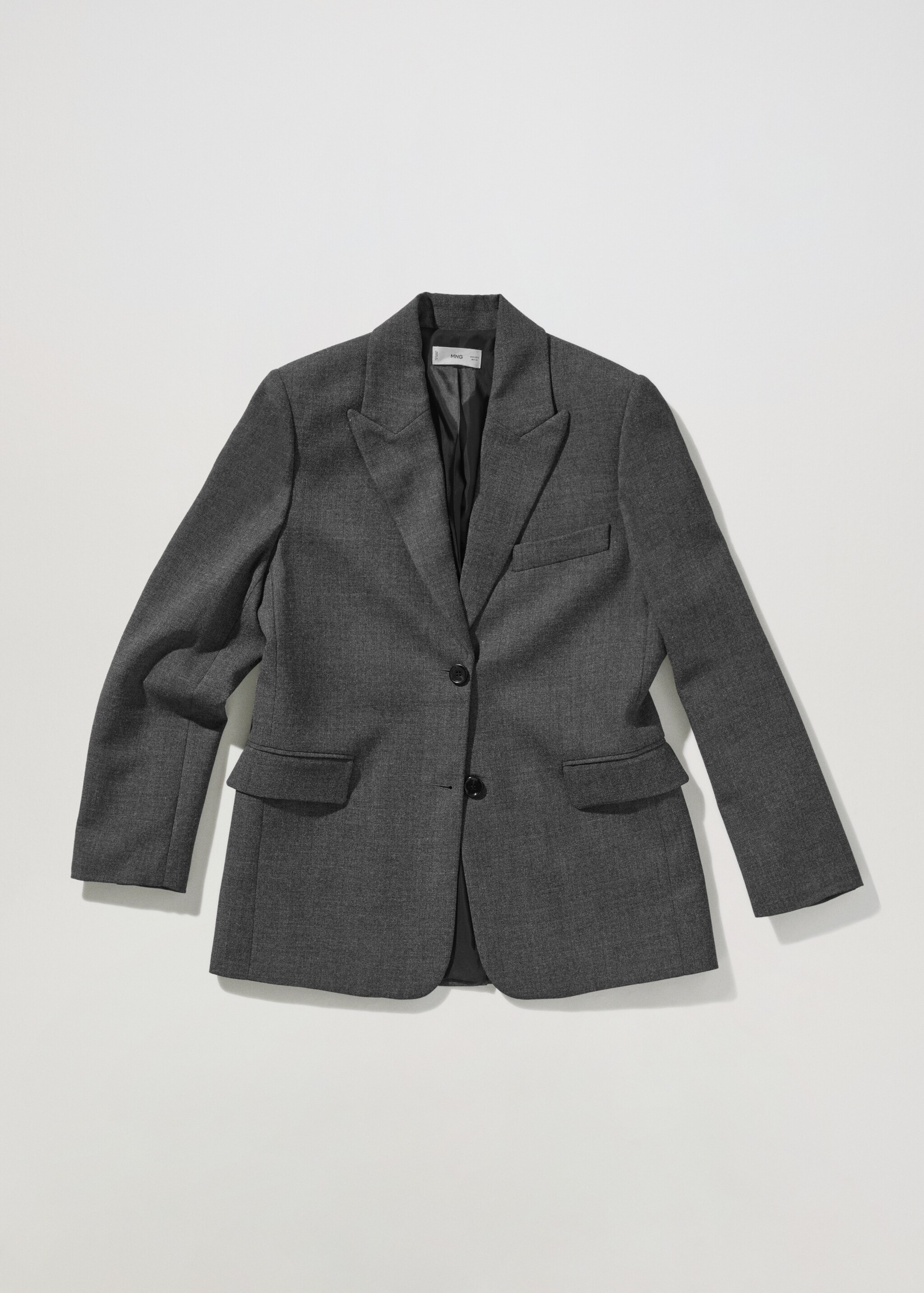 Structured wool suit jacket - Article without model