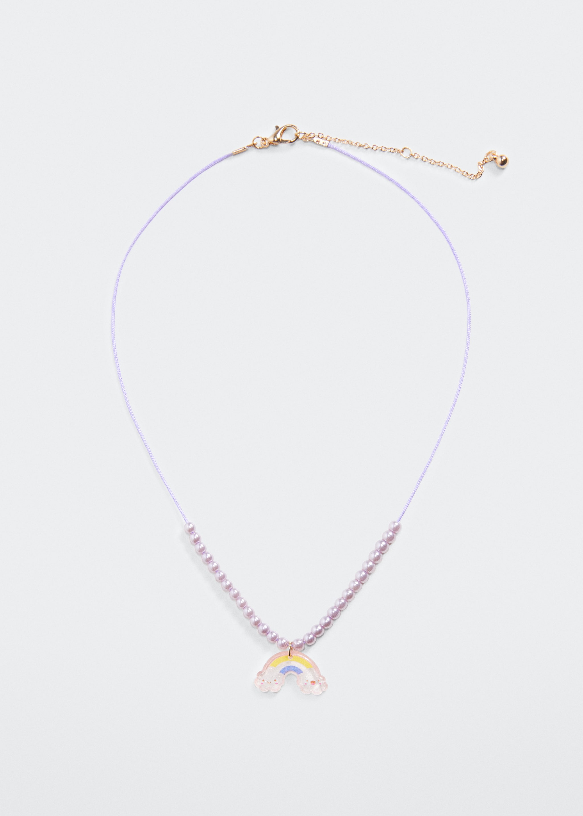 Halskette mit Regenbogen-Anhänger - Artikel ohne Model