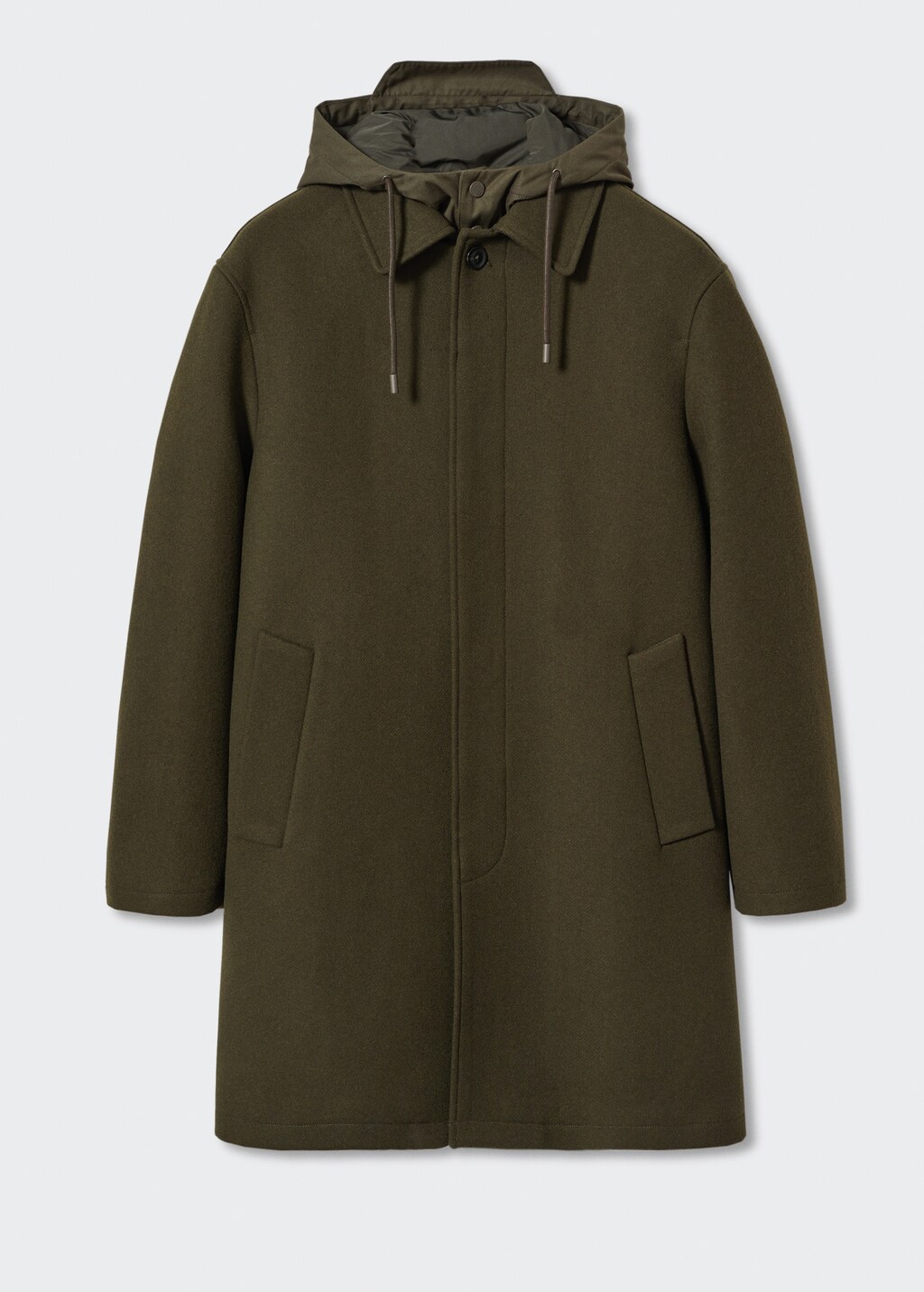 Cos hooded wool parka deals