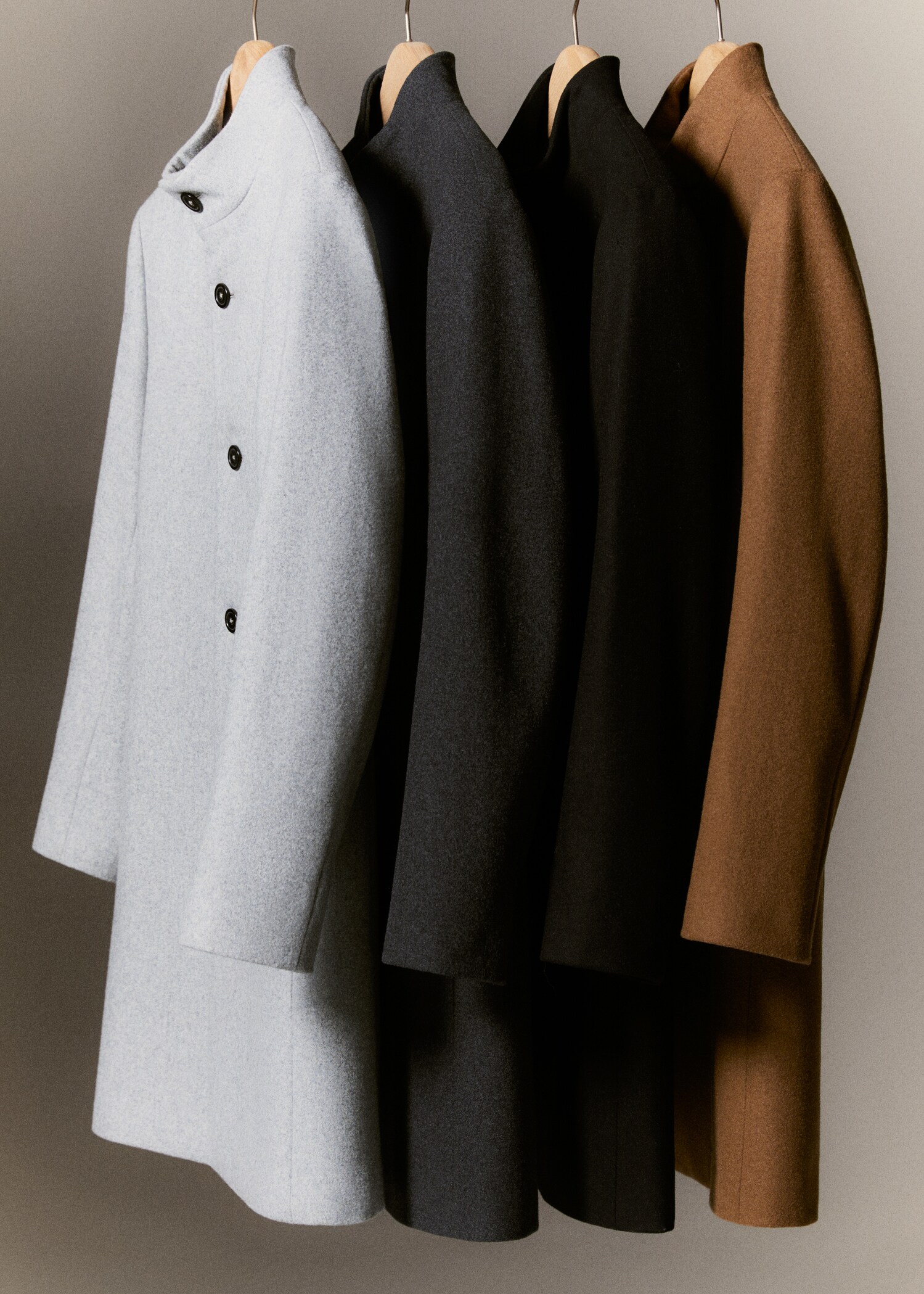 Manteau long laine recyclée - Détail de l'article 5