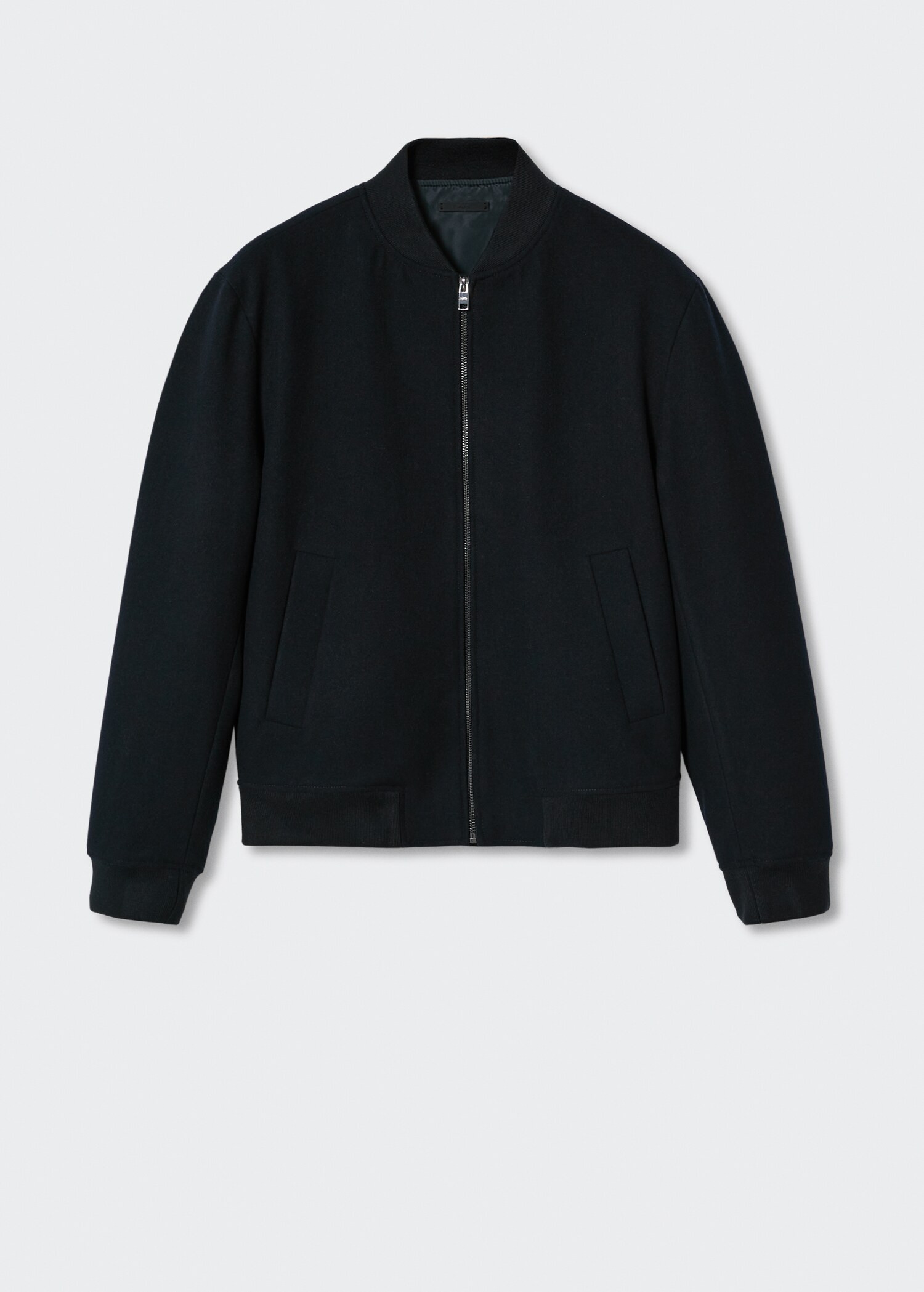 Veste bomber laine recyclée - Article sans modèle