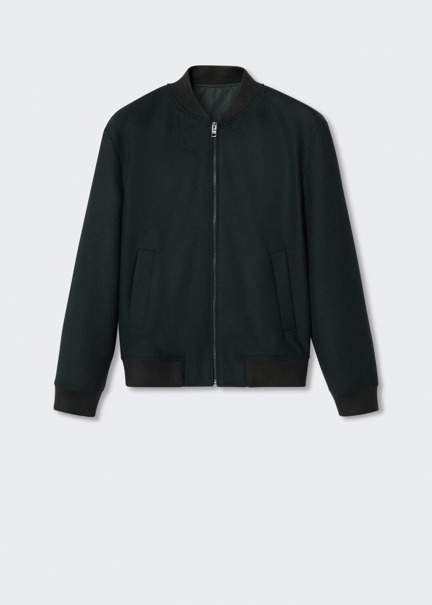 Veste bomber laine recyclée - Article sans modèle