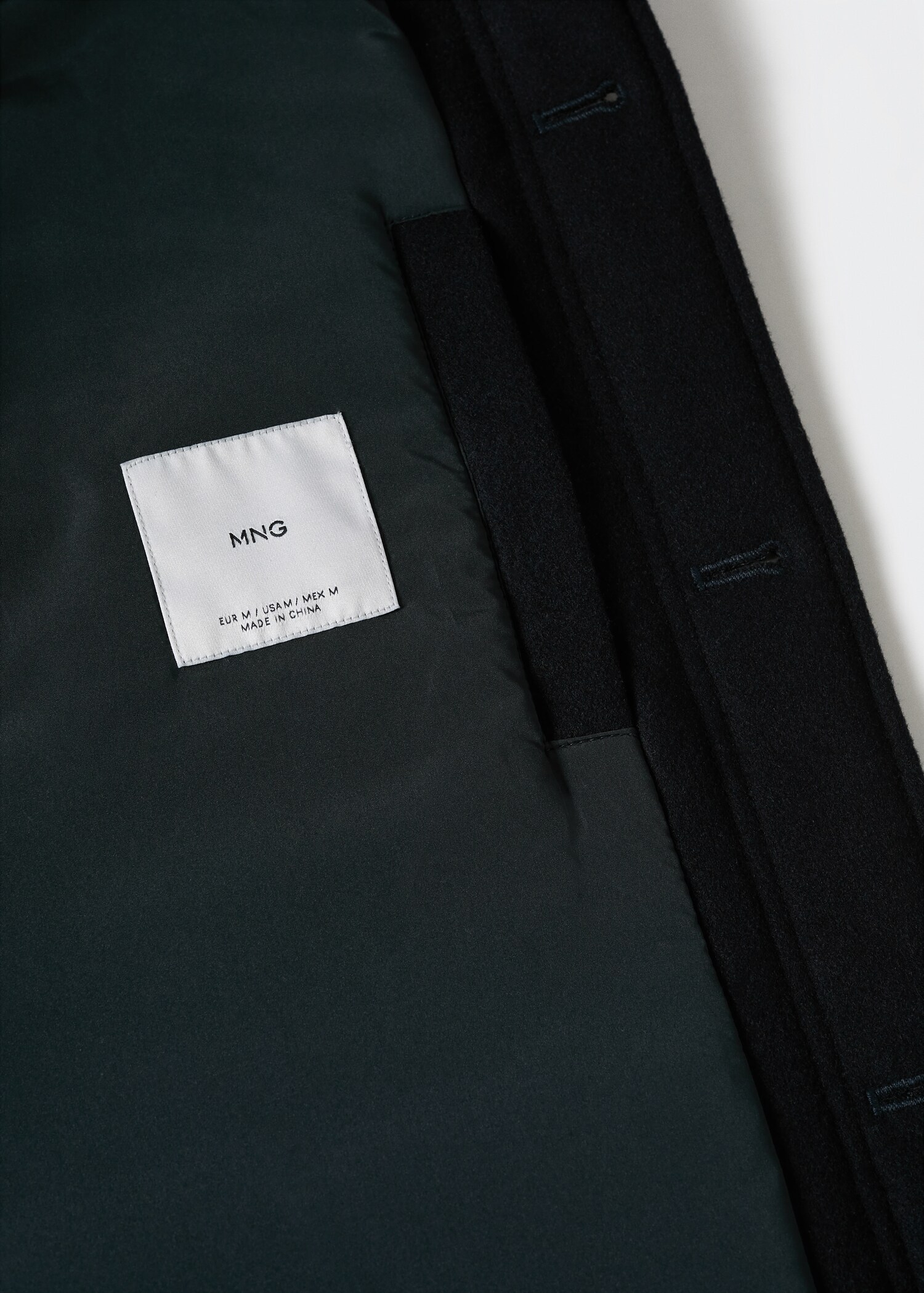 Wool-blend jacket with pockets - Details of the article 8