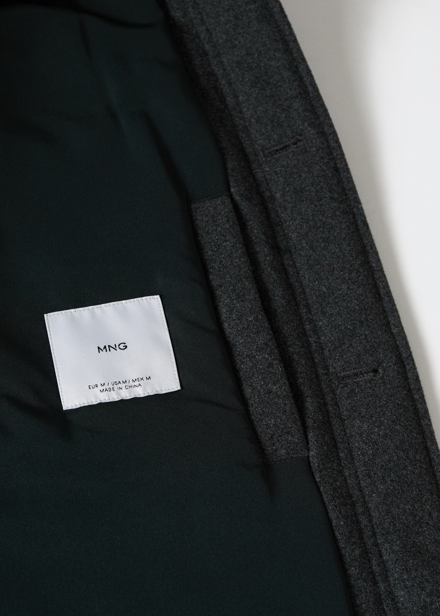 Wool-blend jacket with pockets - Details of the article 8