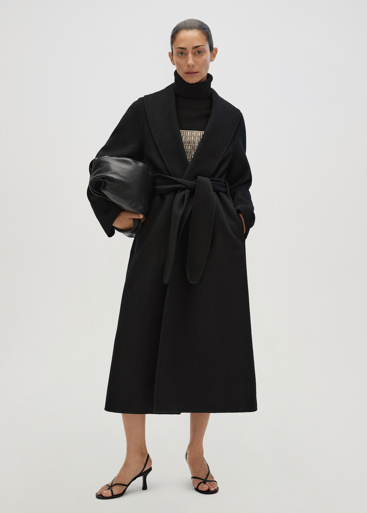Handmade robe wool cat - Details of the article 7