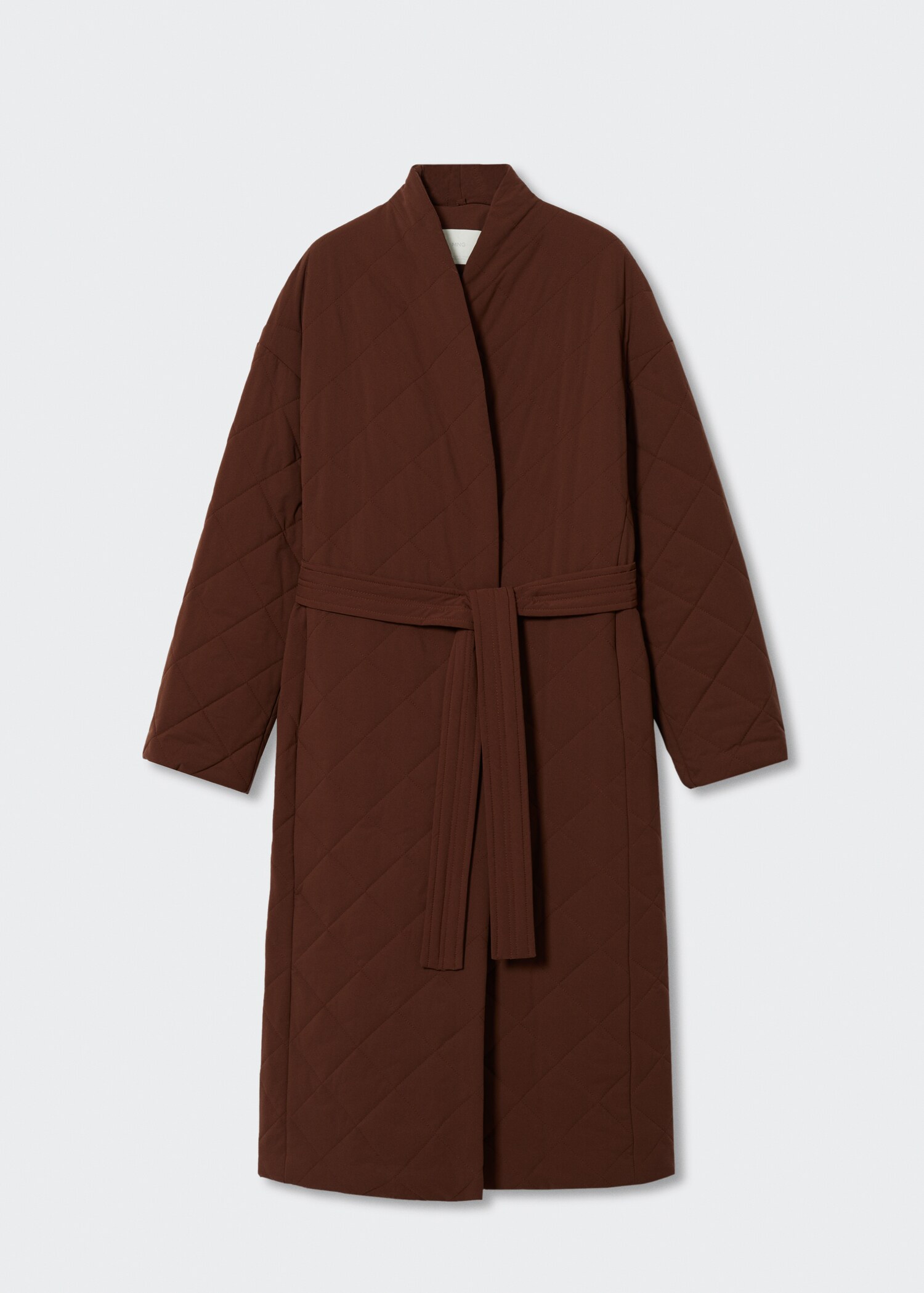 Oversize quilted coat - Article without model