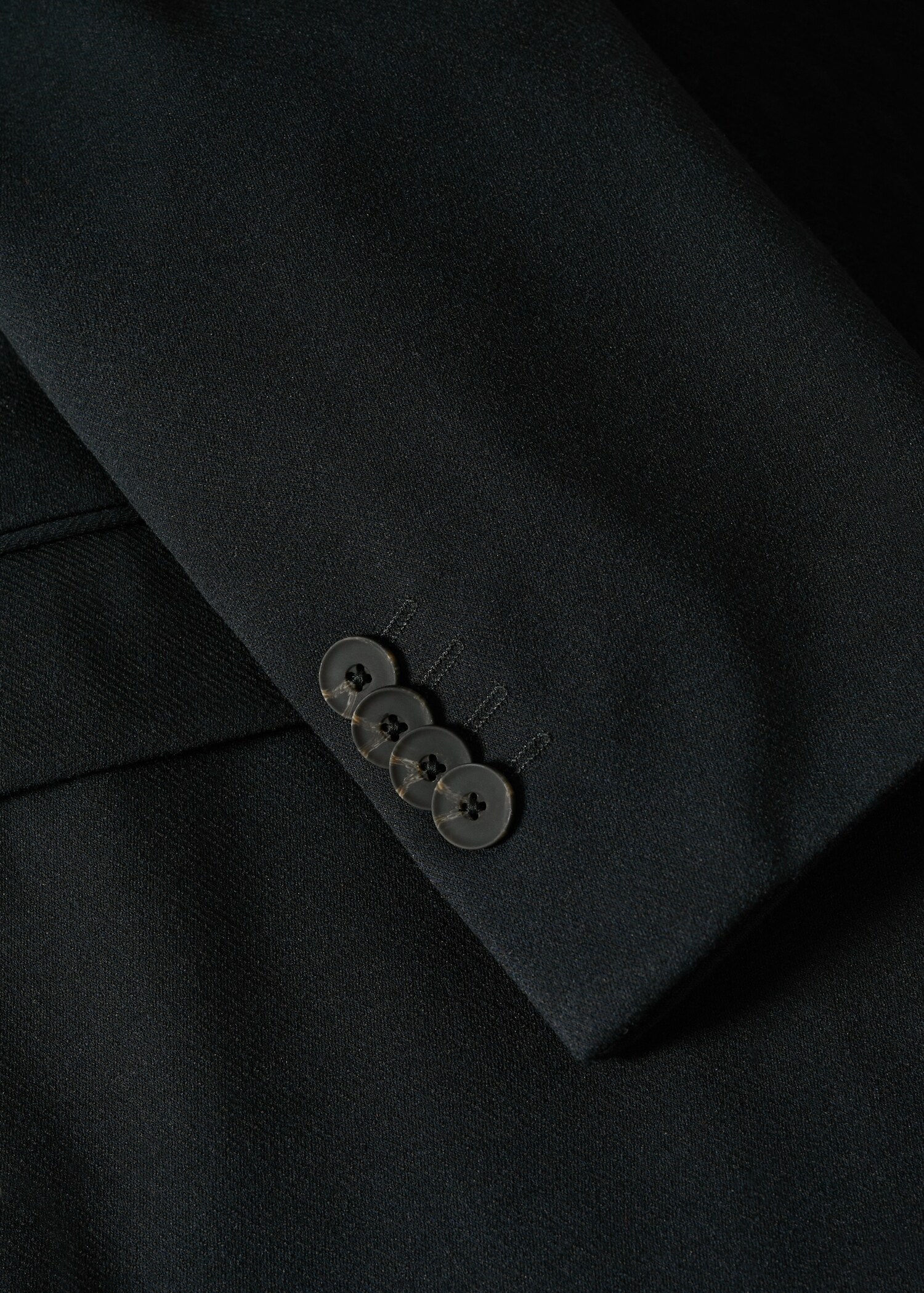Structured cotton blazer - Details of the article 7