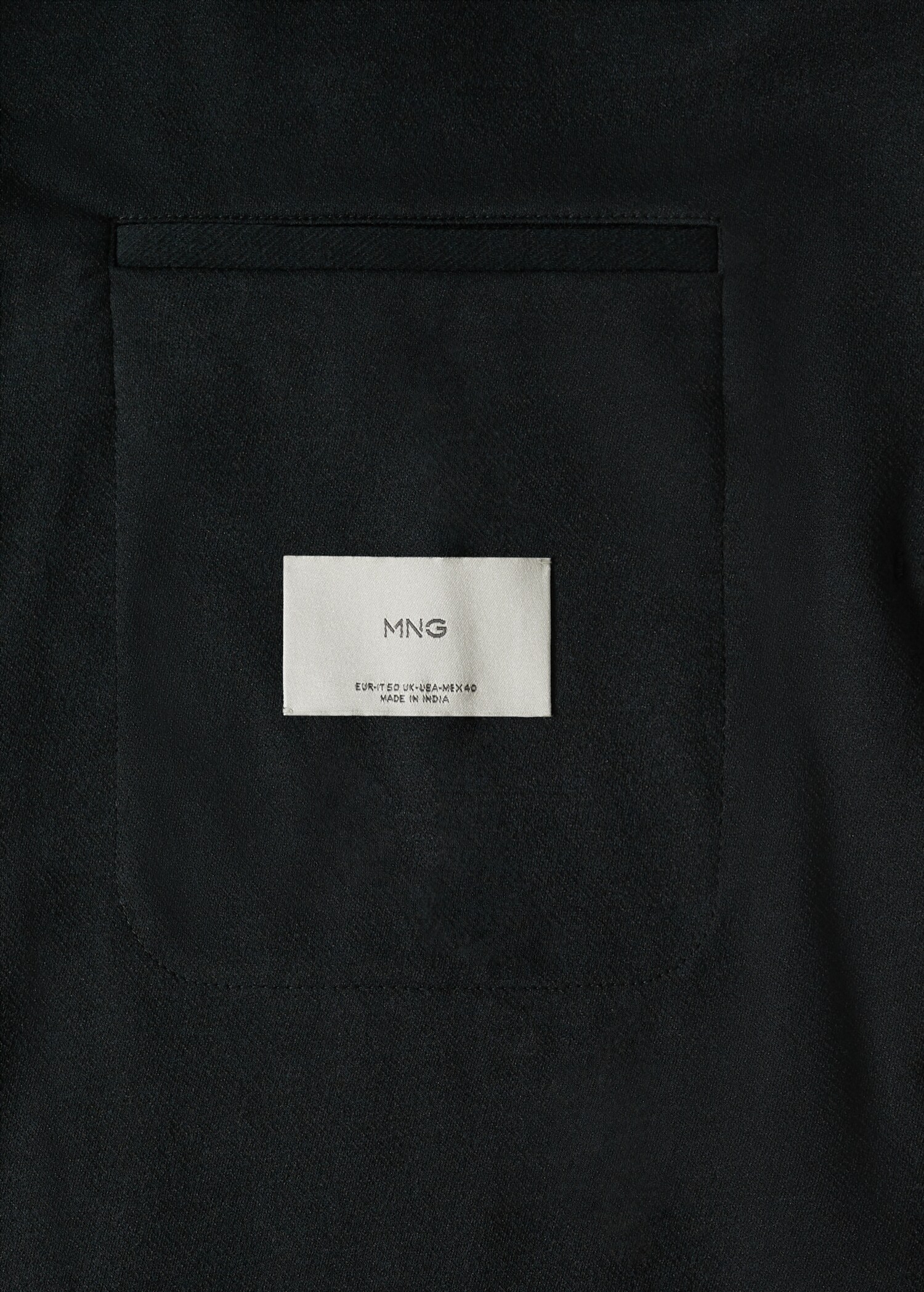 Structured cotton blazer - Details of the article 8