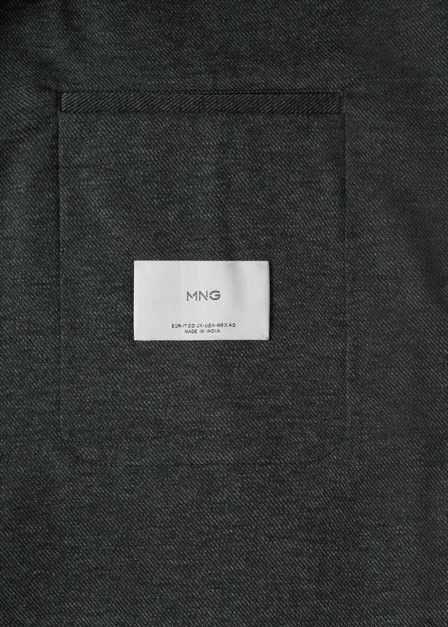 Structured cotton blazer - Details of the article 8