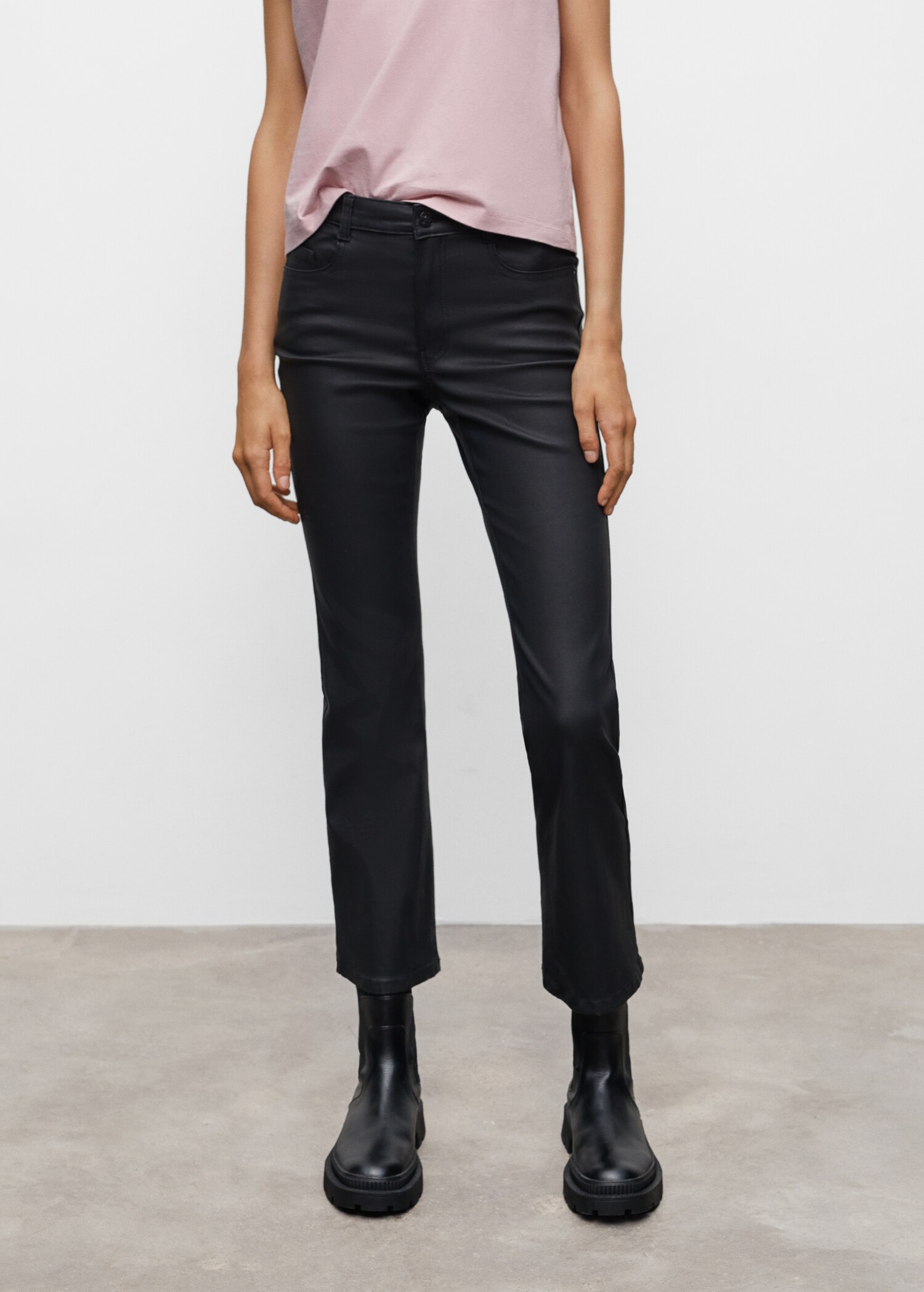 Coated skinny broek - Detail van het artikel 1