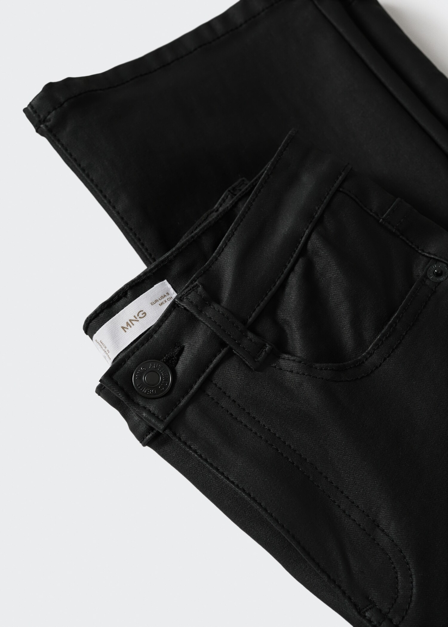 Coated skinny broek - Detail van het artikel 8