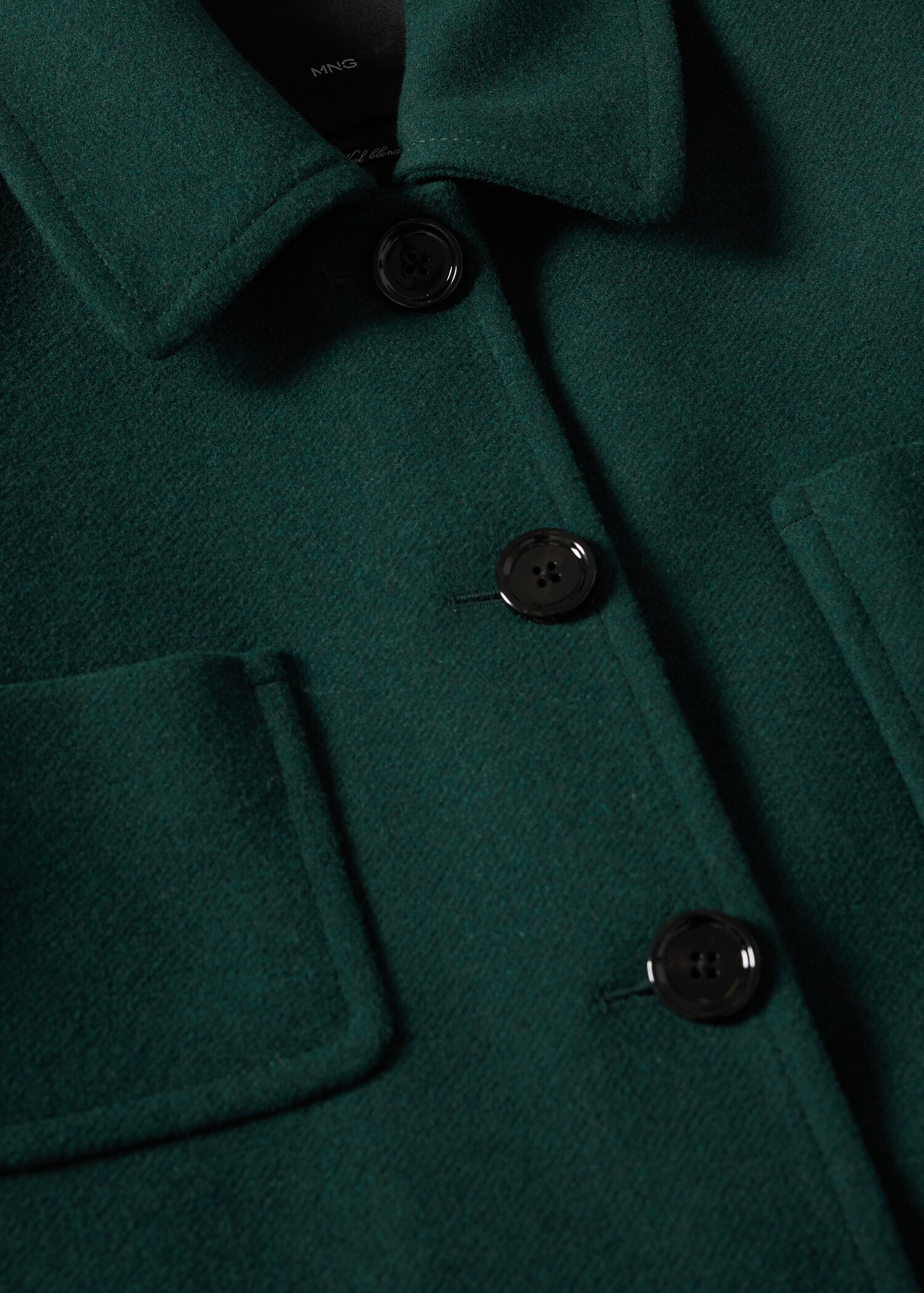 Abrigo lana botones - Detalle del artículo 8